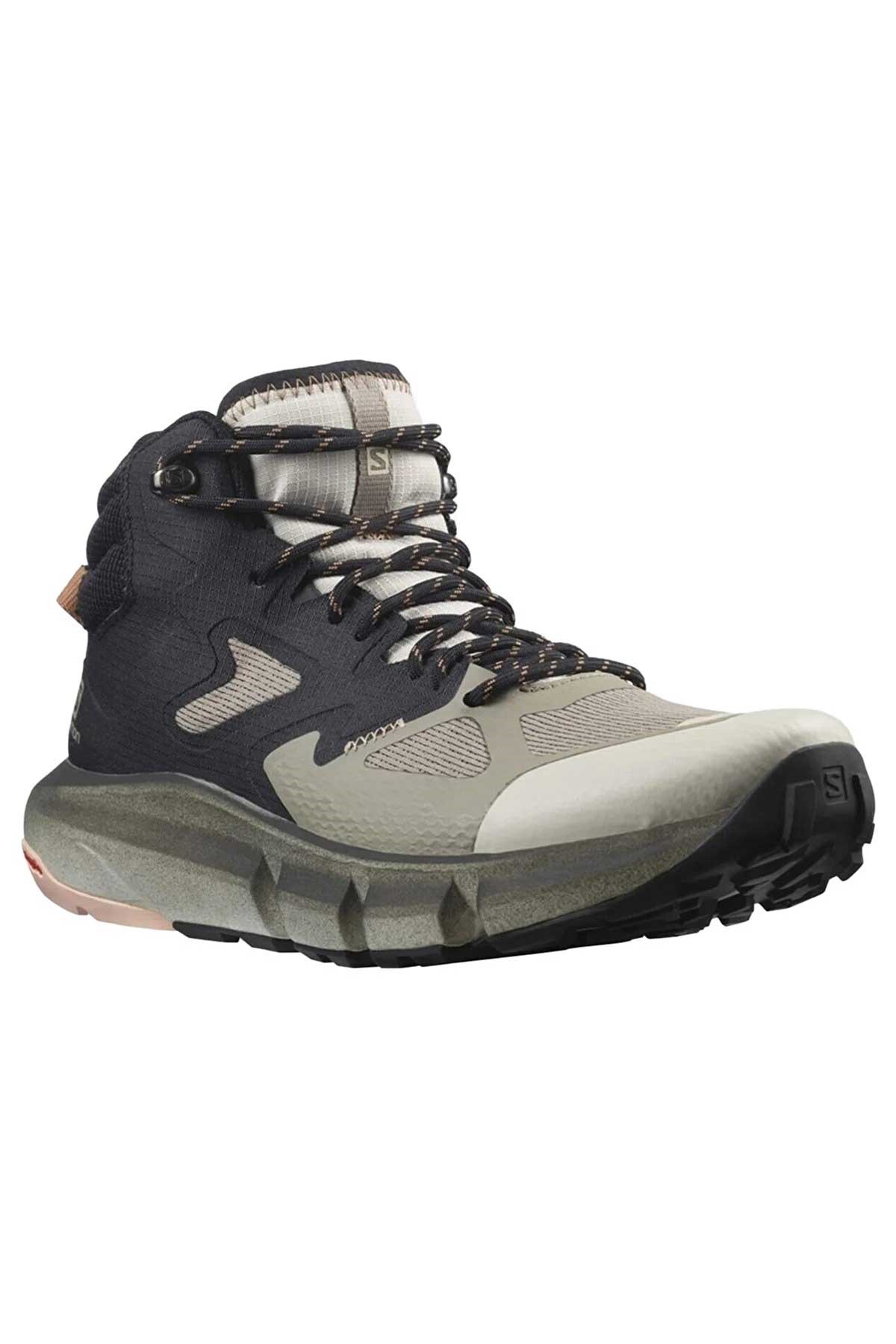 Salomon Predict Hike Mid Su Geçirmez Kadın Outdoor Bot L41460500 Siyah