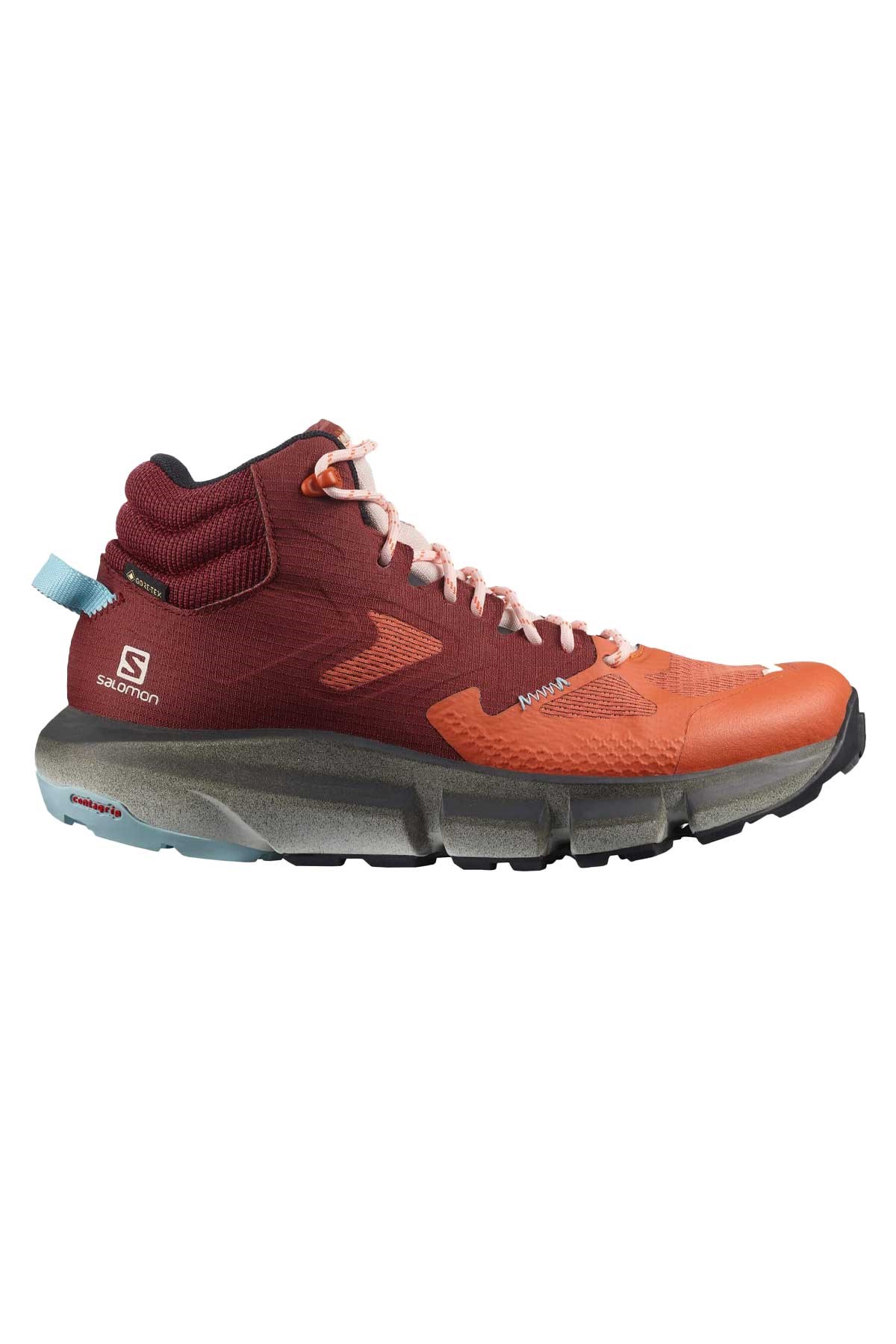 Salomon Predict Hike Mid GTX Kadın Outdoor Ayakkabı L41460600 Kırmızı