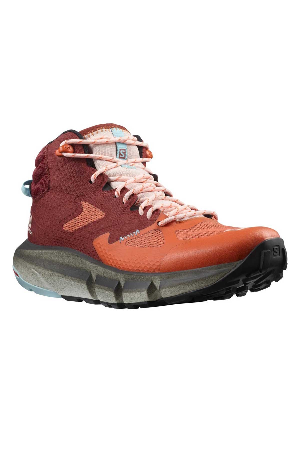 Salomon Predict Hike Mid GTX Kadın Outdoor Ayakkabı L41460600 Kırmızı