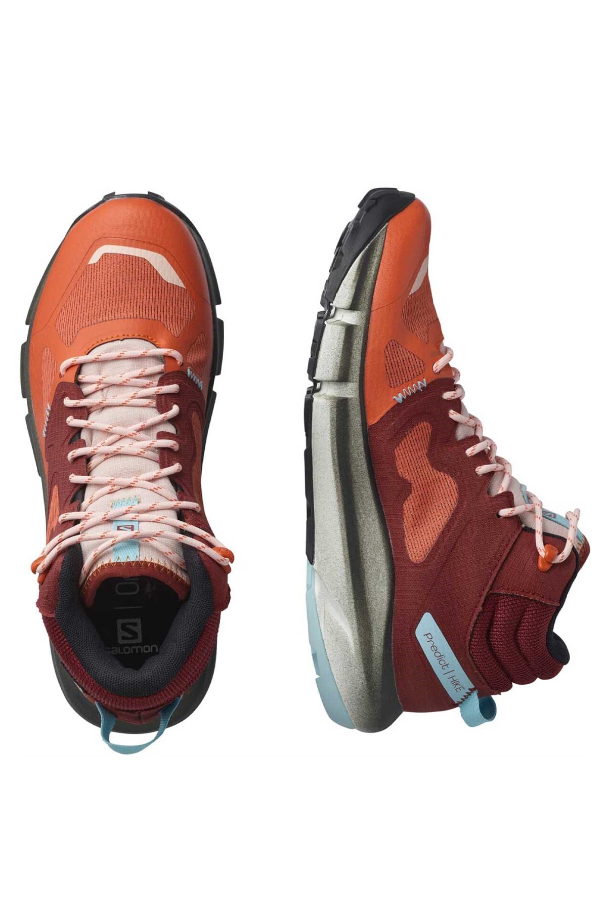Salomon Predict Hike Mid GTX Kadın Outdoor Ayakkabı L41460600 Kırmızı