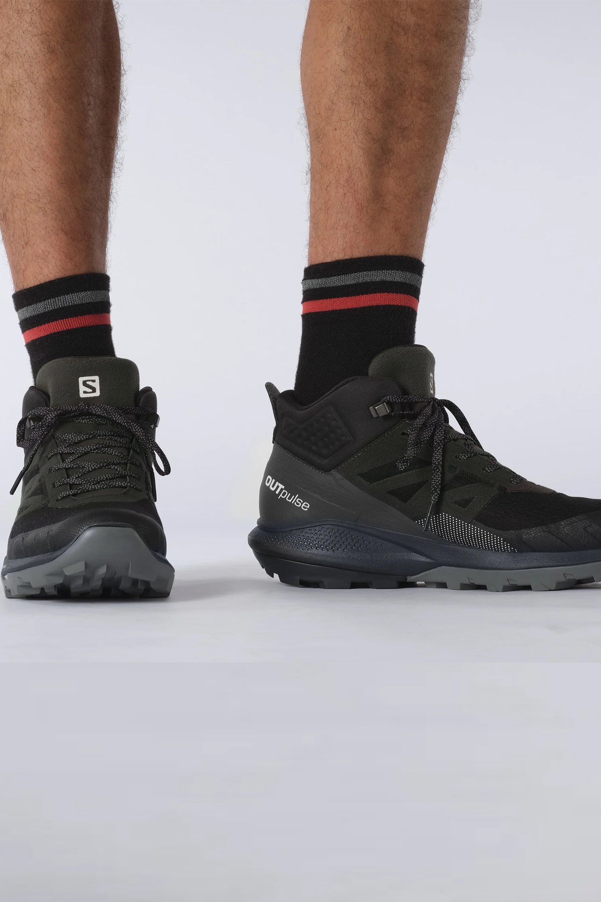 Salomon Outpulse Mid GTX Erkek Outdoor Bot L41588800 Siyah