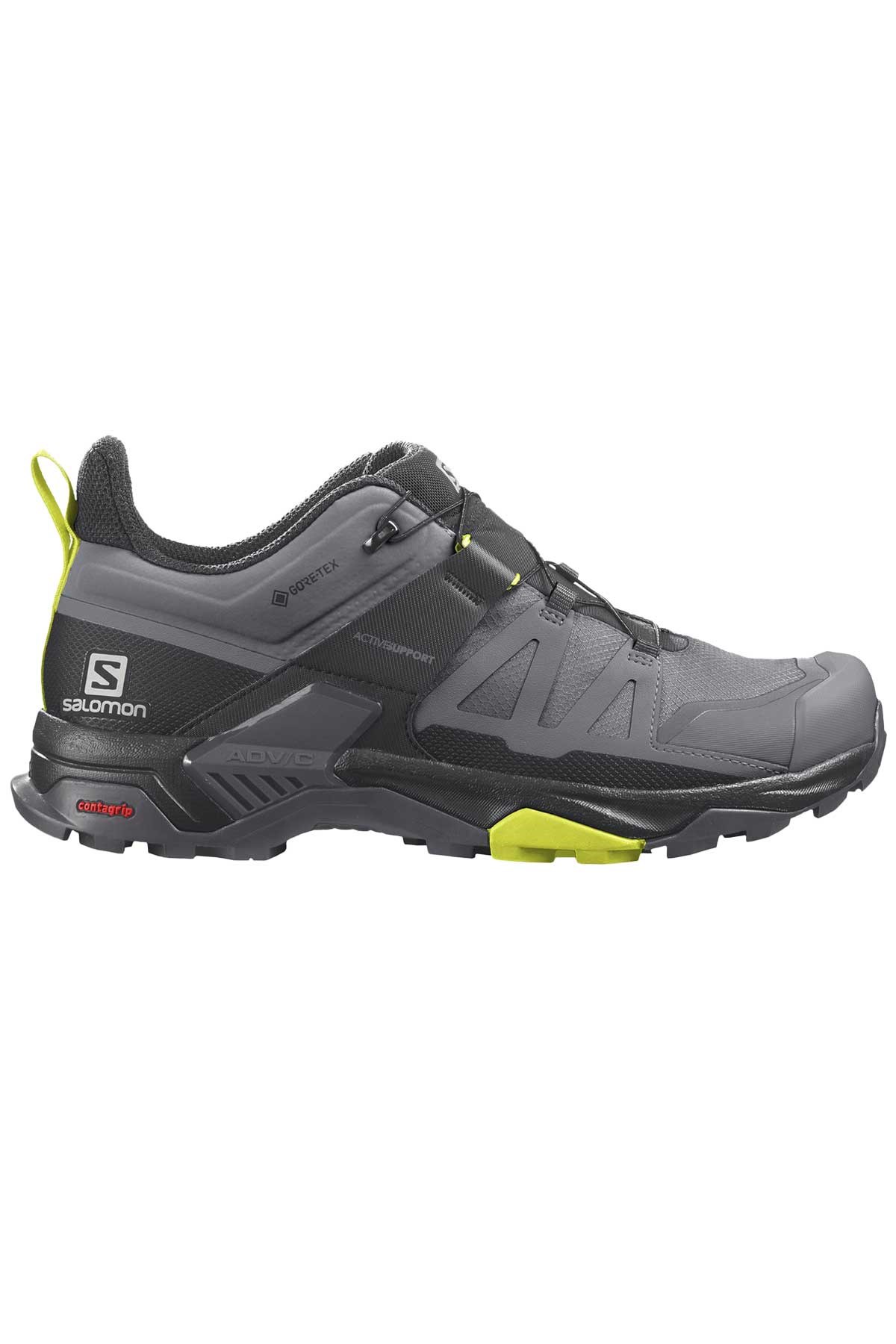 Salomon X Ultra 4 GTX Erkek Outdoor Ayakkabı L41622900 Gri