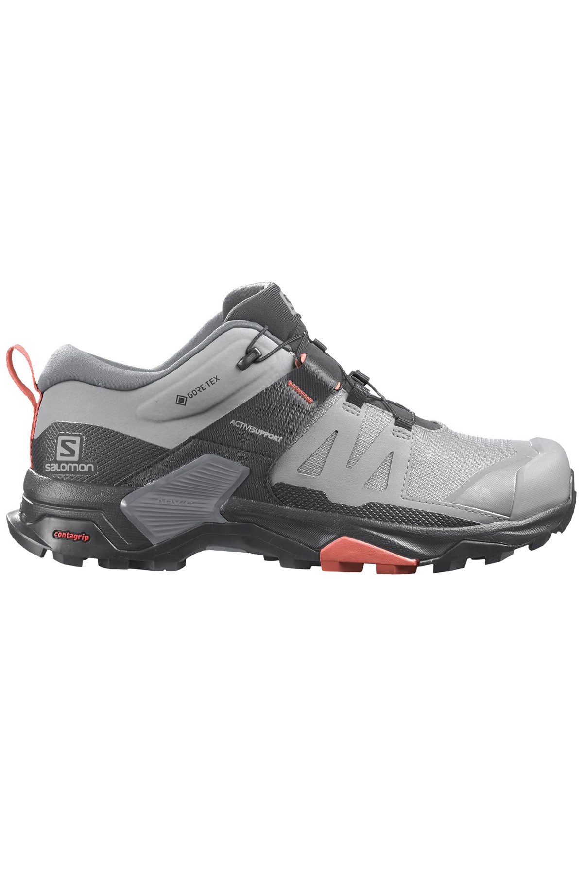 Salomon X Ultra 4 Gtx Kadın Outdoor Ayakkabı L41623100 Gri