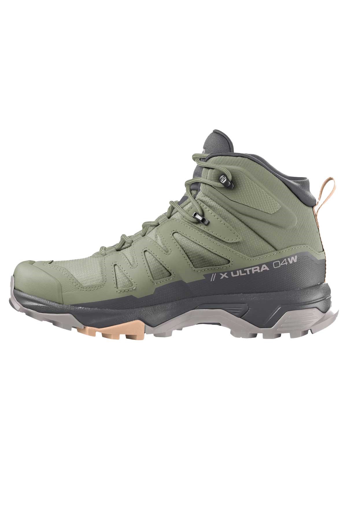 Salomon X Ultra 4 Mid GTX Kadın Outdoor Bot L41625100 Haki