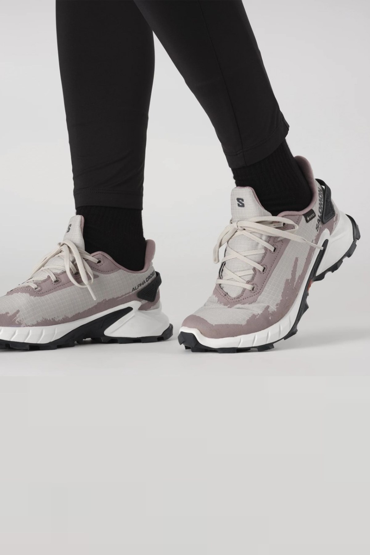 Salomon Alphacross 4 Gtx Kadın Outdoor Ayakkabı L41723200 Pembe