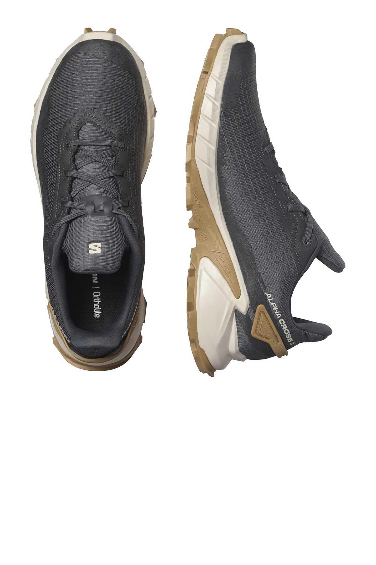 Salomon Alphacross 4 Erkek Outdoor Ayakkabı L41724100 Gri