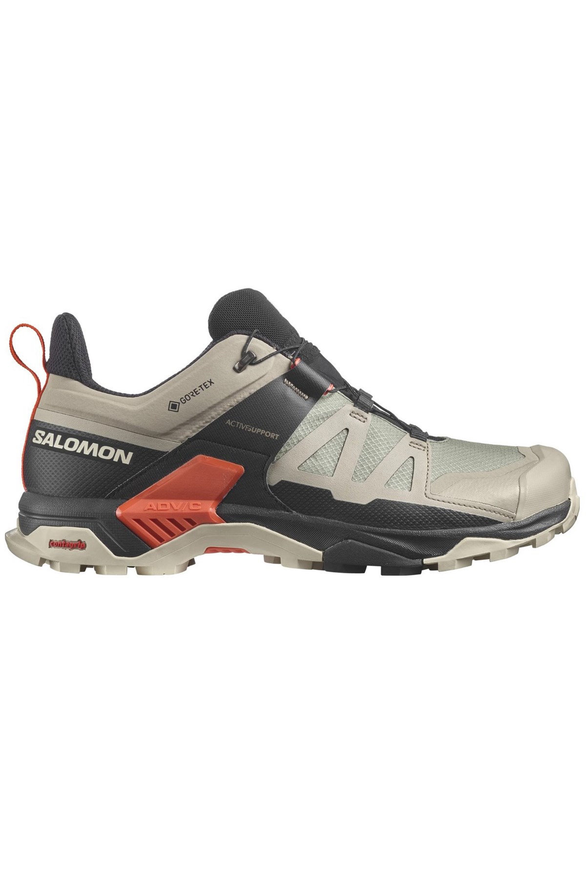 Salomon X Ultra 4 GTX Erkek Outdoor Ayakkabı L41731400 Haki