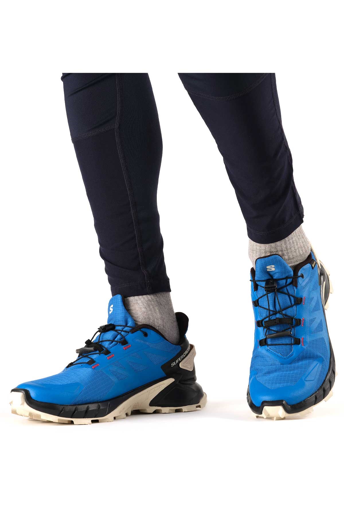 Salomon Supercross 4 GTX Erkek Outdoor Ayakkabı L41732000 Mavi