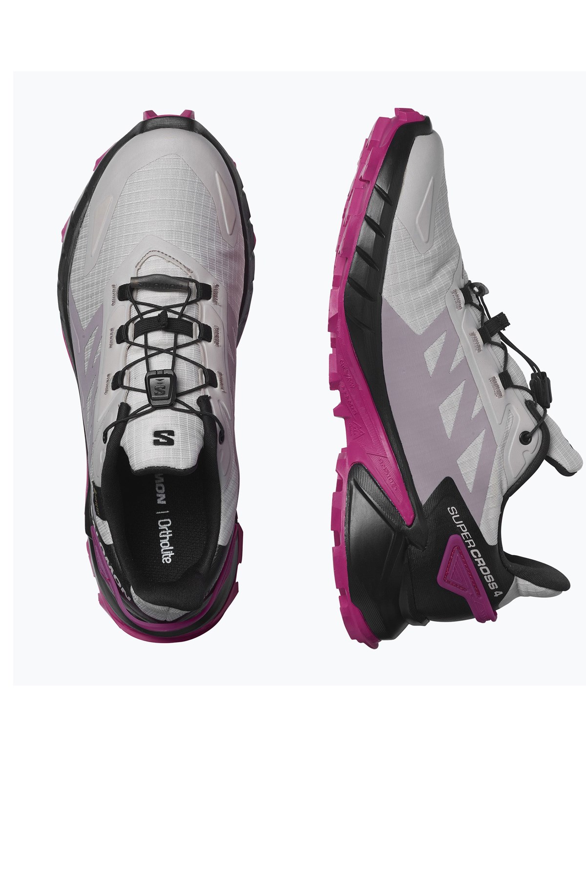 Salomon Supercross 4 GTX Kadın Patika Koşu Ayakkabısı L41735500 Krem