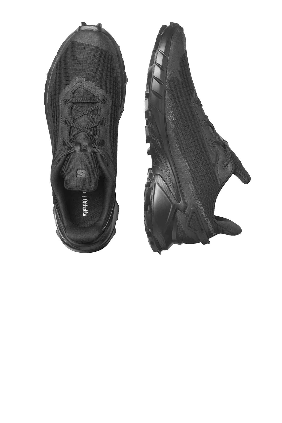Salomon Alphacross 4 Erkek Outdoor Ayakkabı L47063900 Siyah