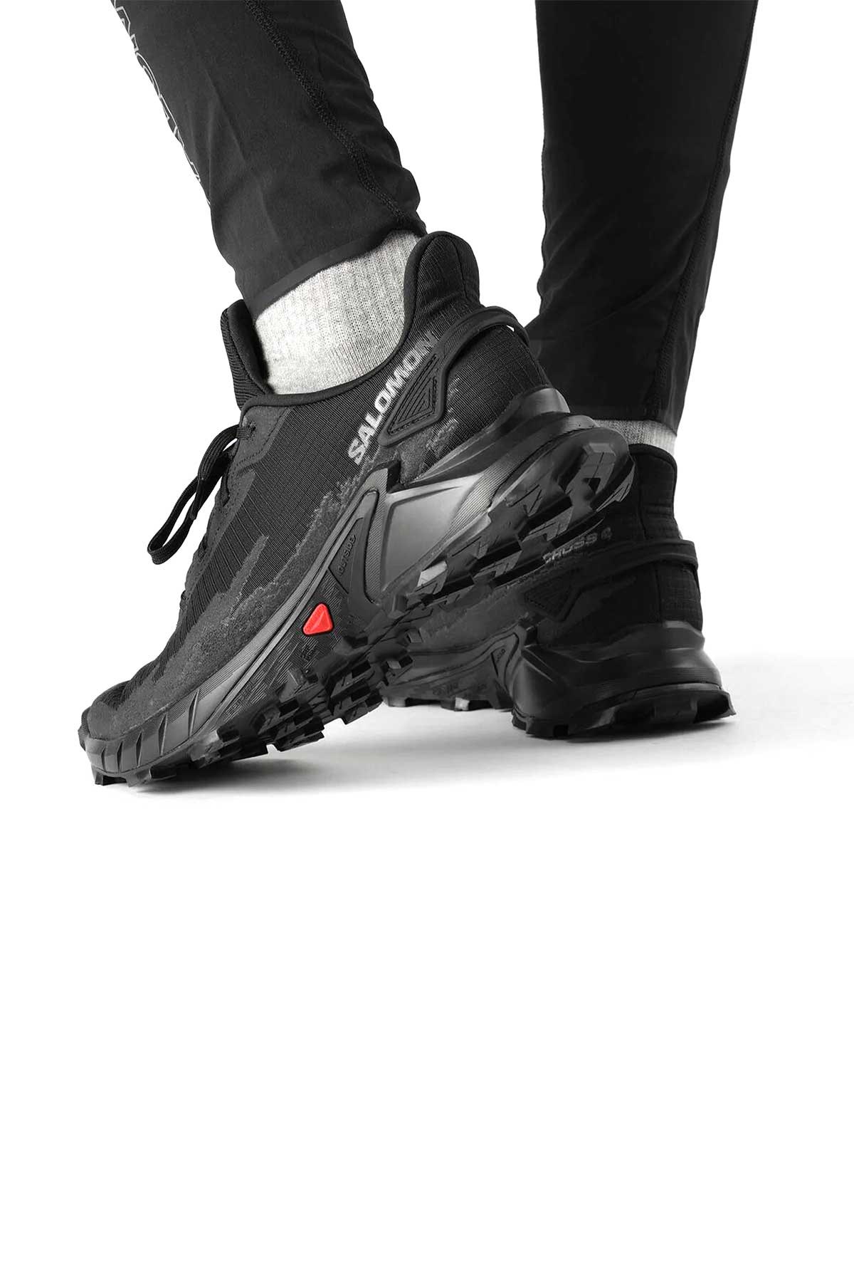 Salomon Alphacross 4 Erkek Outdoor Ayakkabı L47063900 Siyah