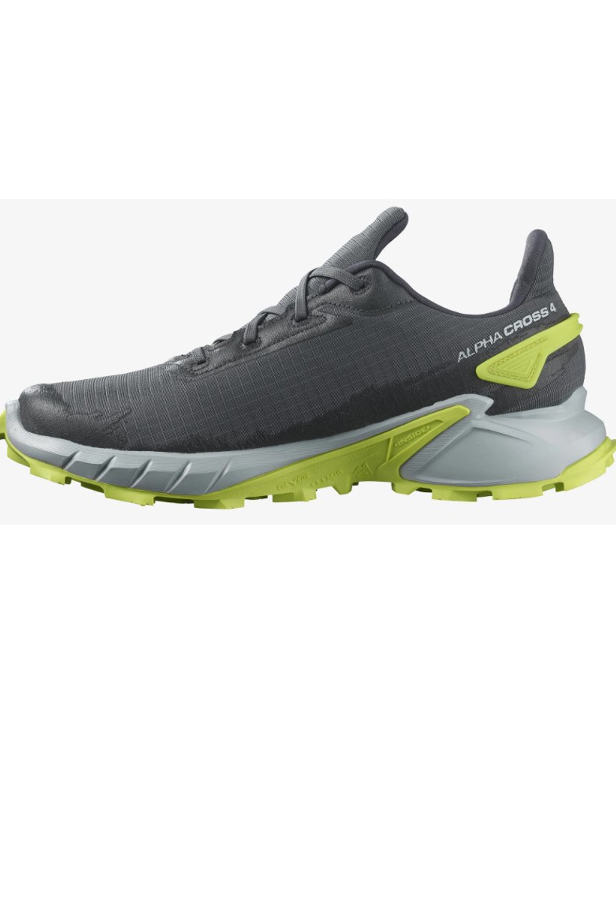 Salomon Alphacross 4 GTX Erkek Patika Koşu Ayakkabısı L47066700 Gri