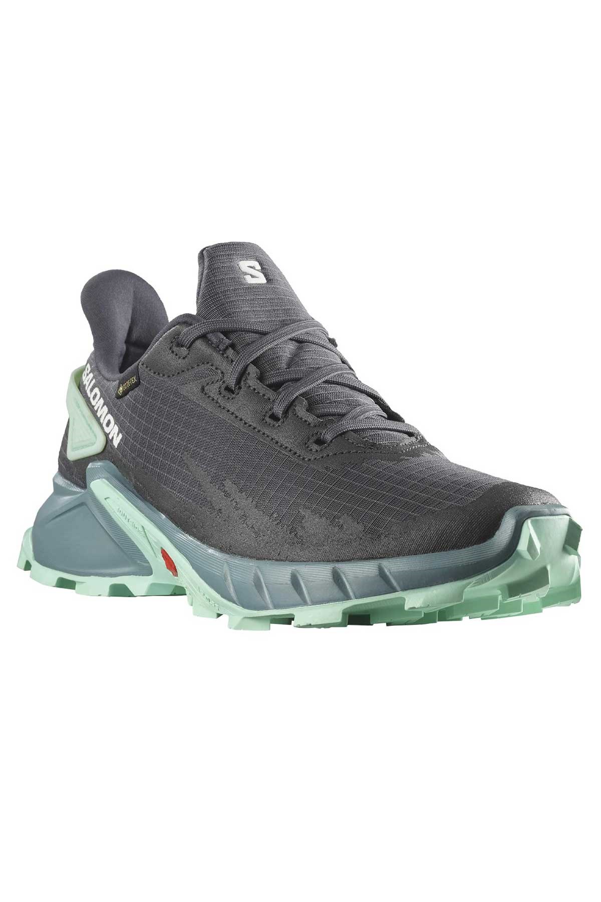 Salomon Alphacross 4 Gore-Tex Kadın Patika Koşu Ayakkabısı L47066800 Antrasit