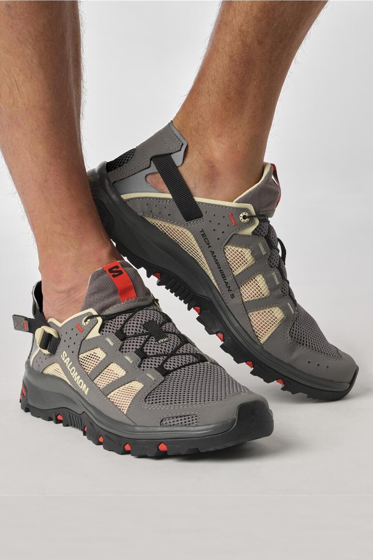 Salomon Techamphibian 5 Erkek Outdoor Ayakkabı L47114900 Gri