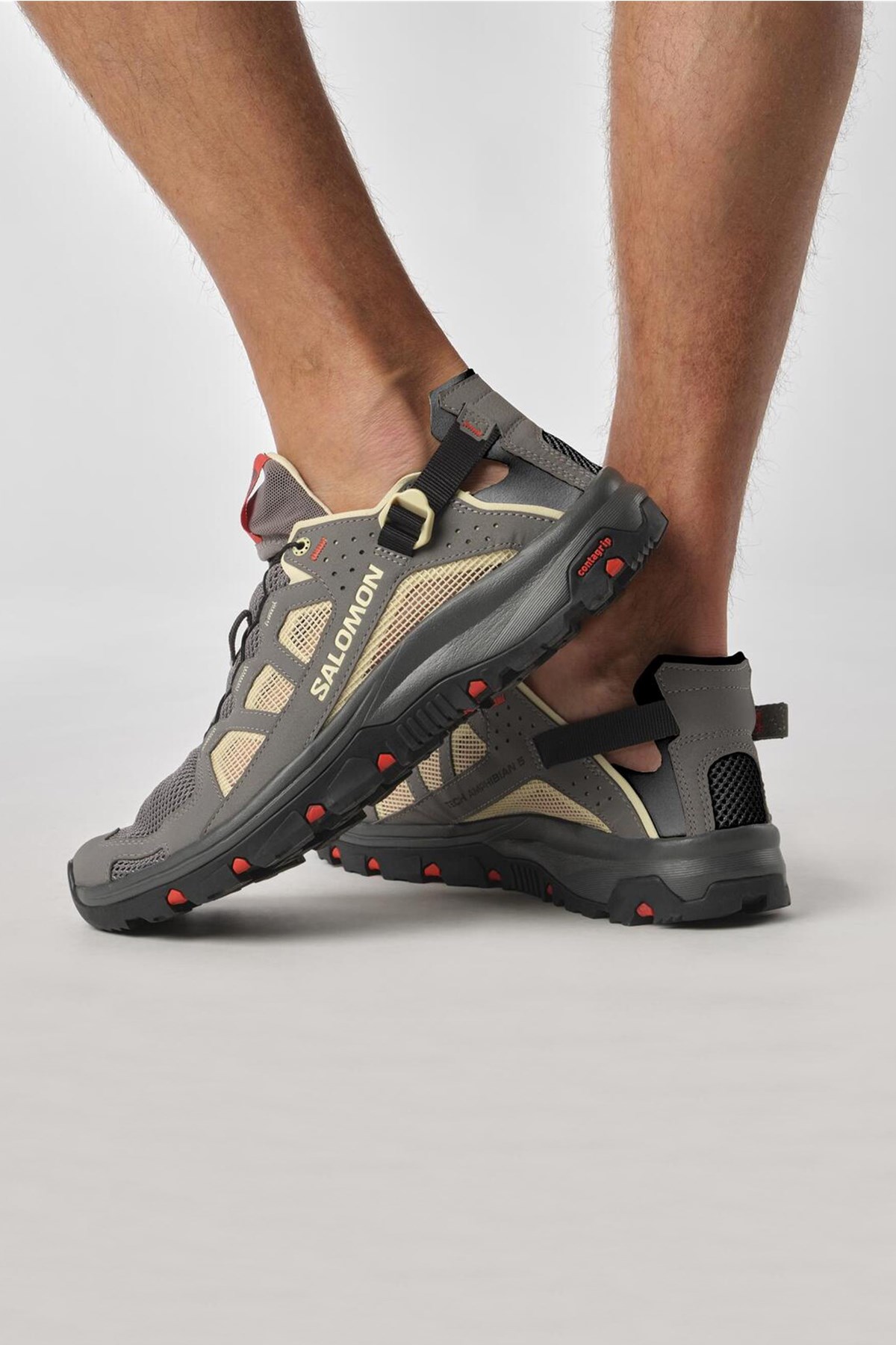 Salomon Techamphibian 5 Erkek Outdoor Ayakkabı L47114900 Gri