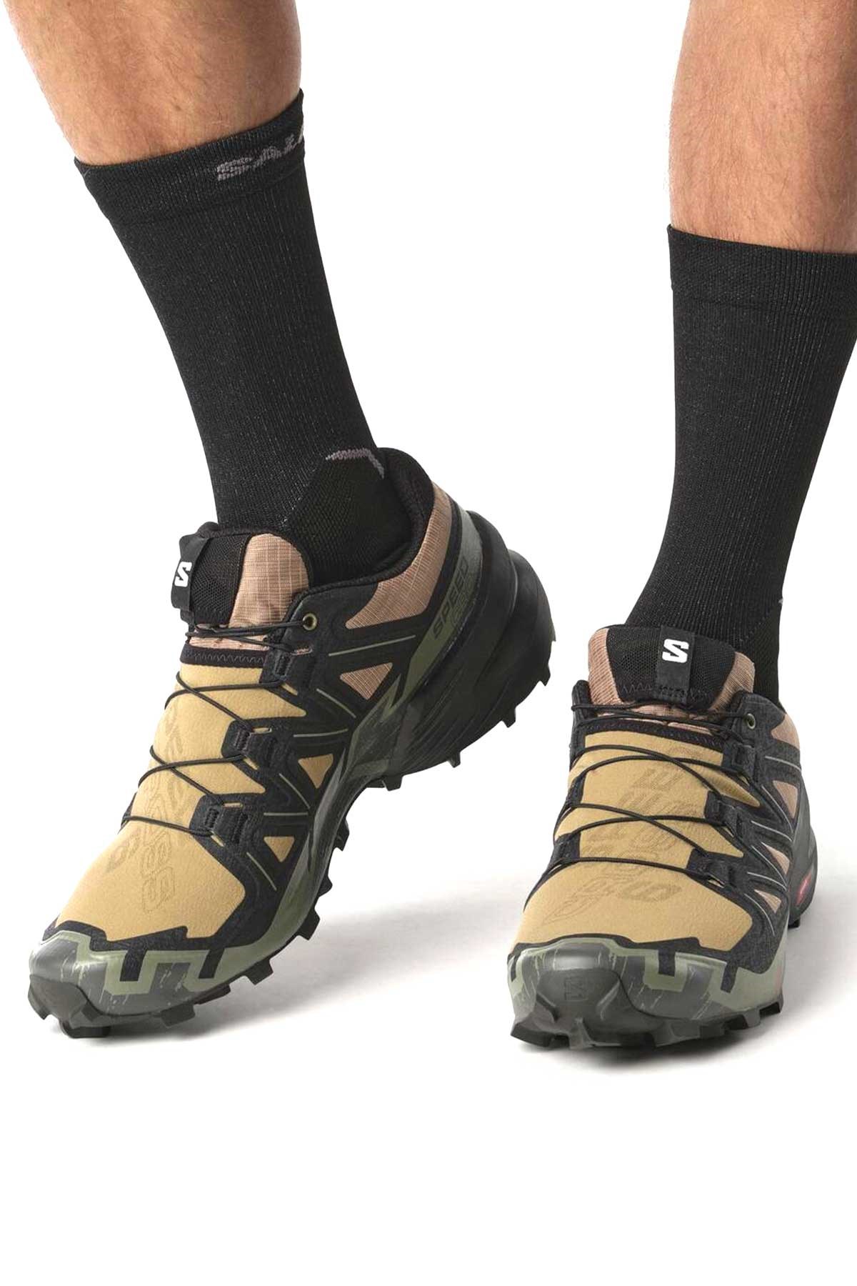 Salomon Speedcross 6 Erkek Outdoor Ayakkabı L47115800 Kahverengi