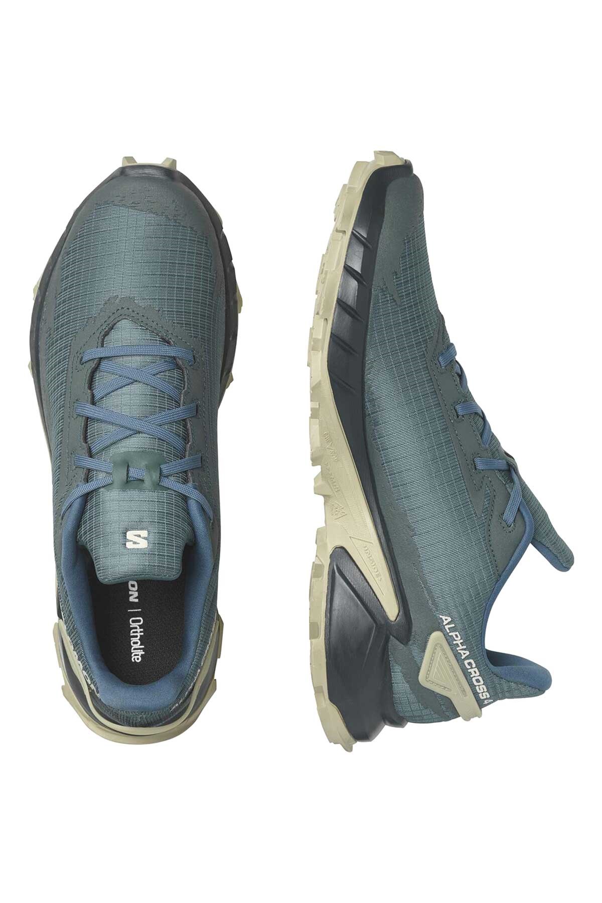 Salomon Alphacross 4 Erkek Outdoor Ayakkabı L47116600 Mavi
