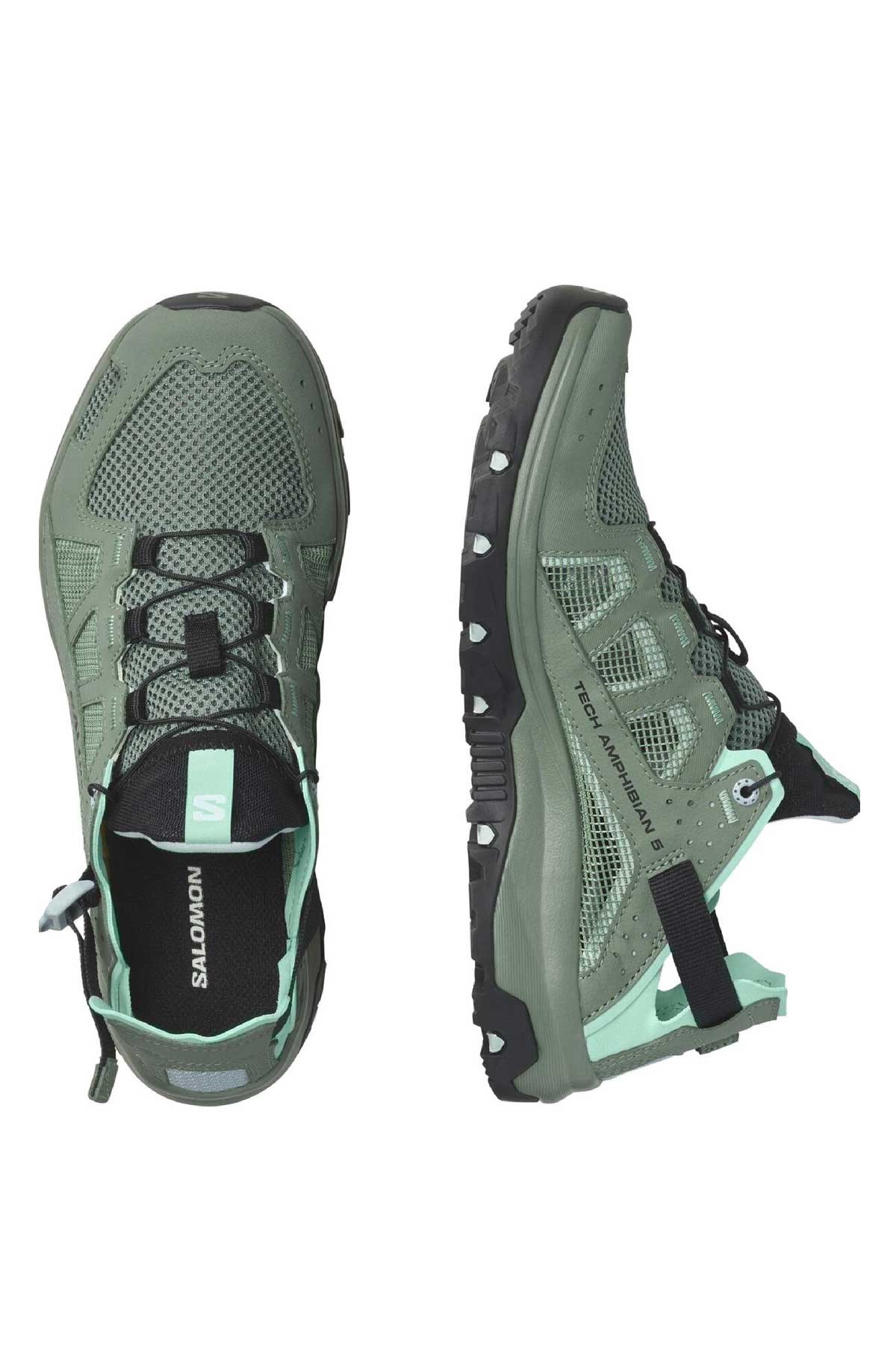 Salomon Techamphibian 5 Kadın Outdoor Ayakkabı L47117300 Yeşil