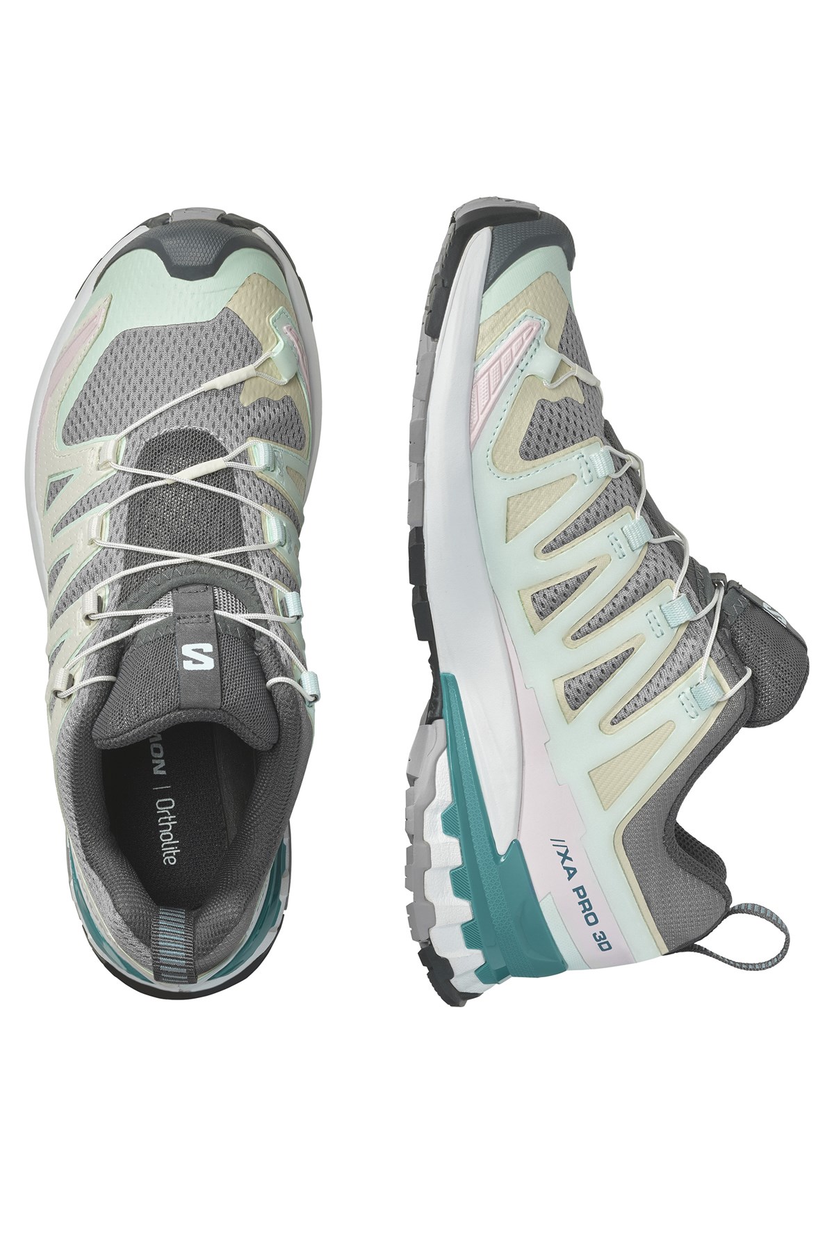 Salomon Xa Pro 3D V9 W Kadın Outdoor Ayakkabı L47118900 Gri