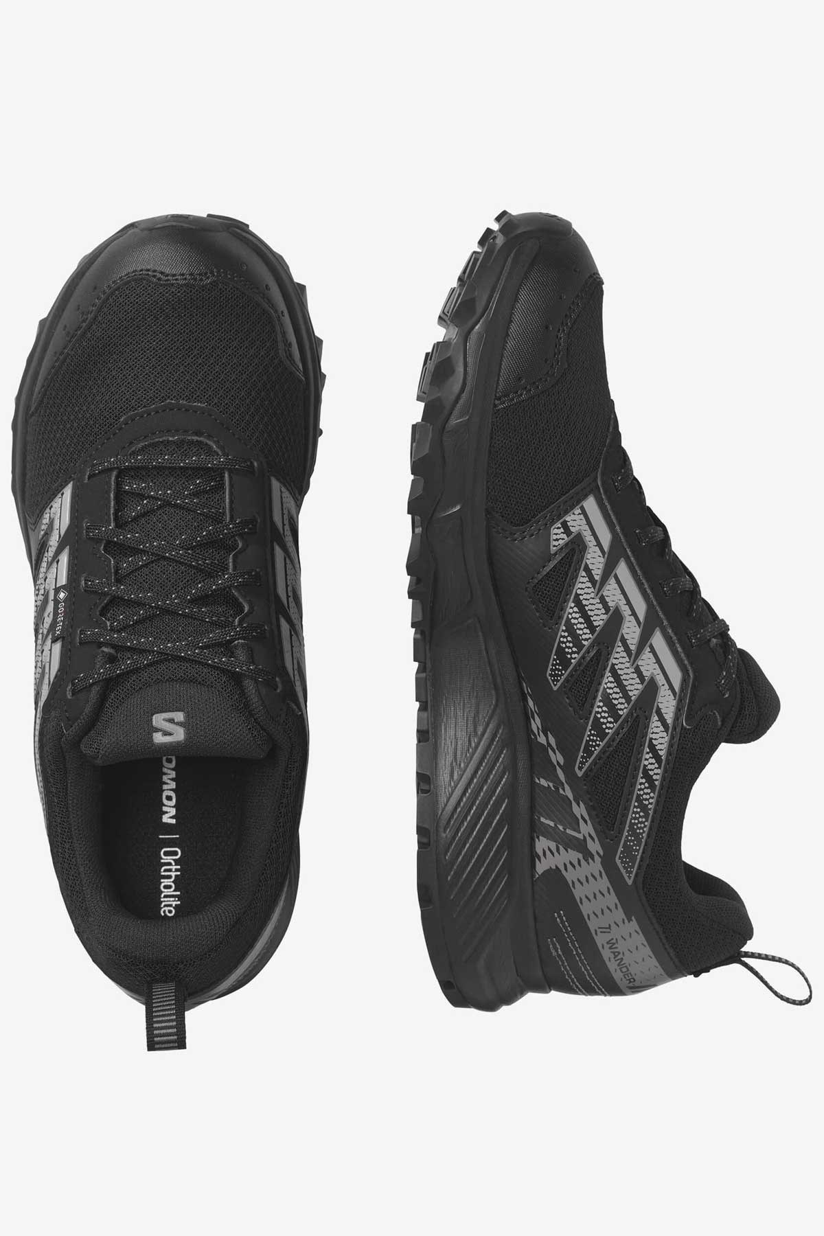 Salomon Wander GTX Erkek Outdoor Ayakkabı L47148400 Siyah