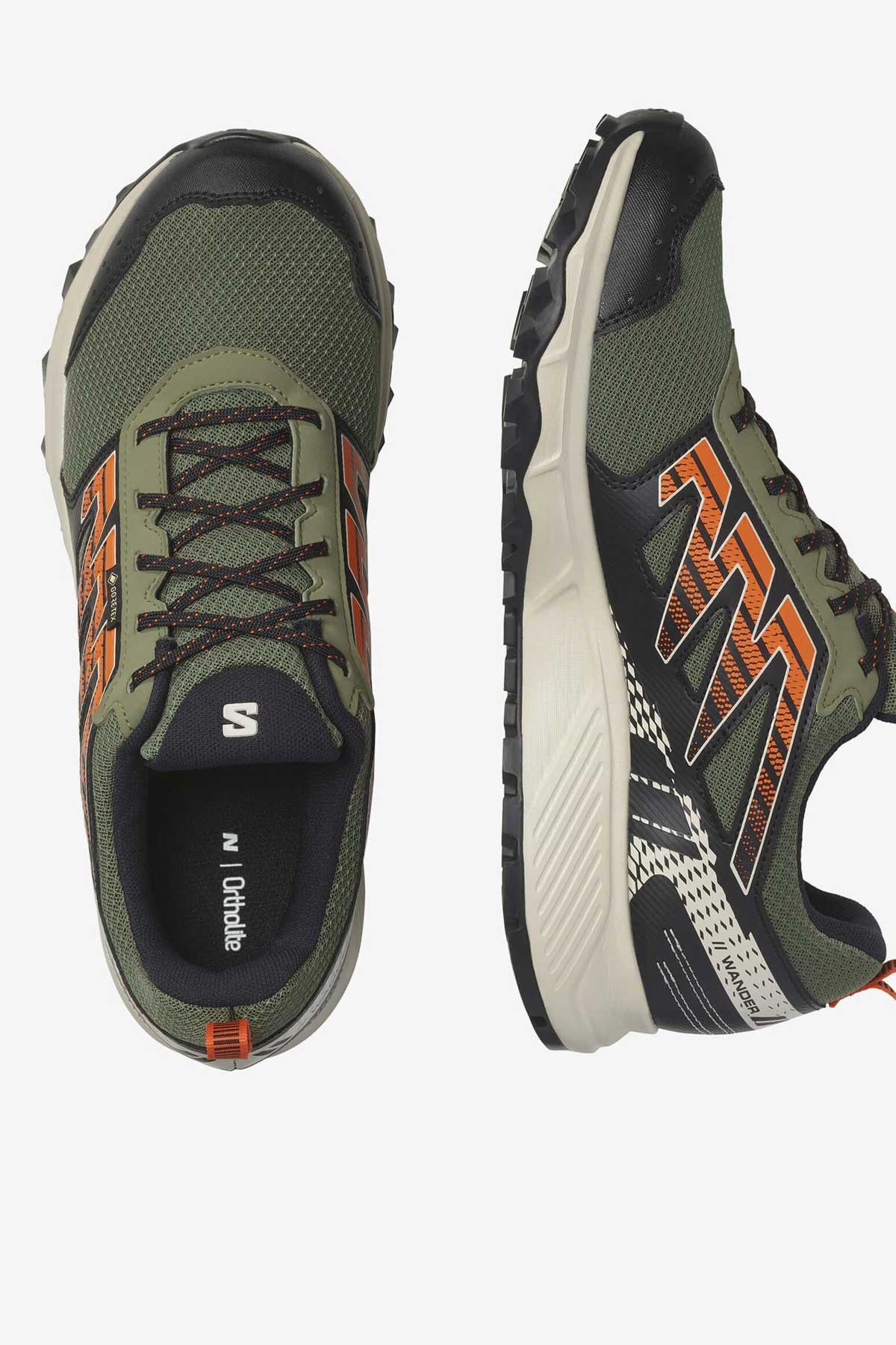 Salomon Wander GTX Erkek Outdoor Ayakkabı L47148500 Haki