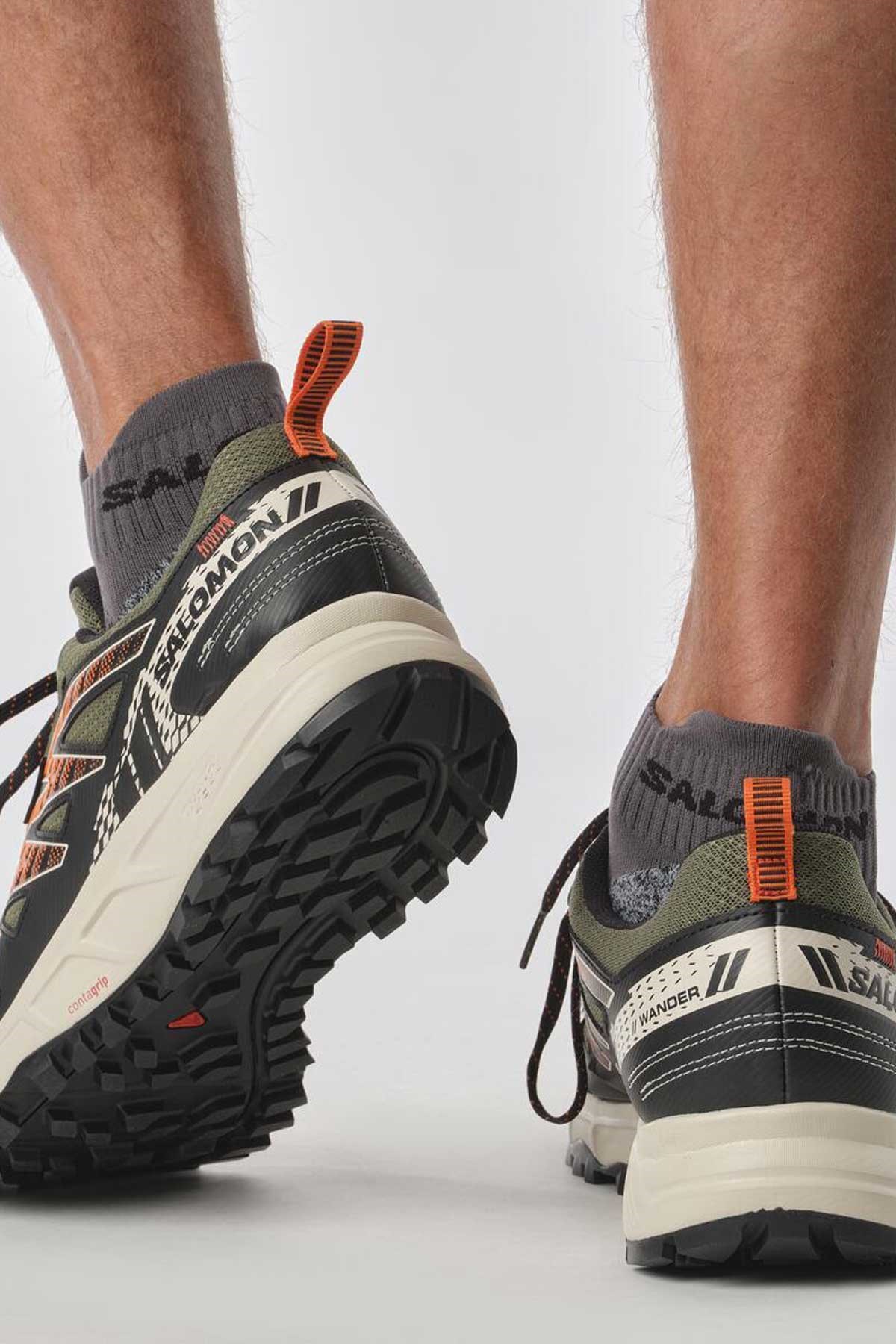 Salomon Wander GTX Erkek Outdoor Ayakkabı L47148500 Haki