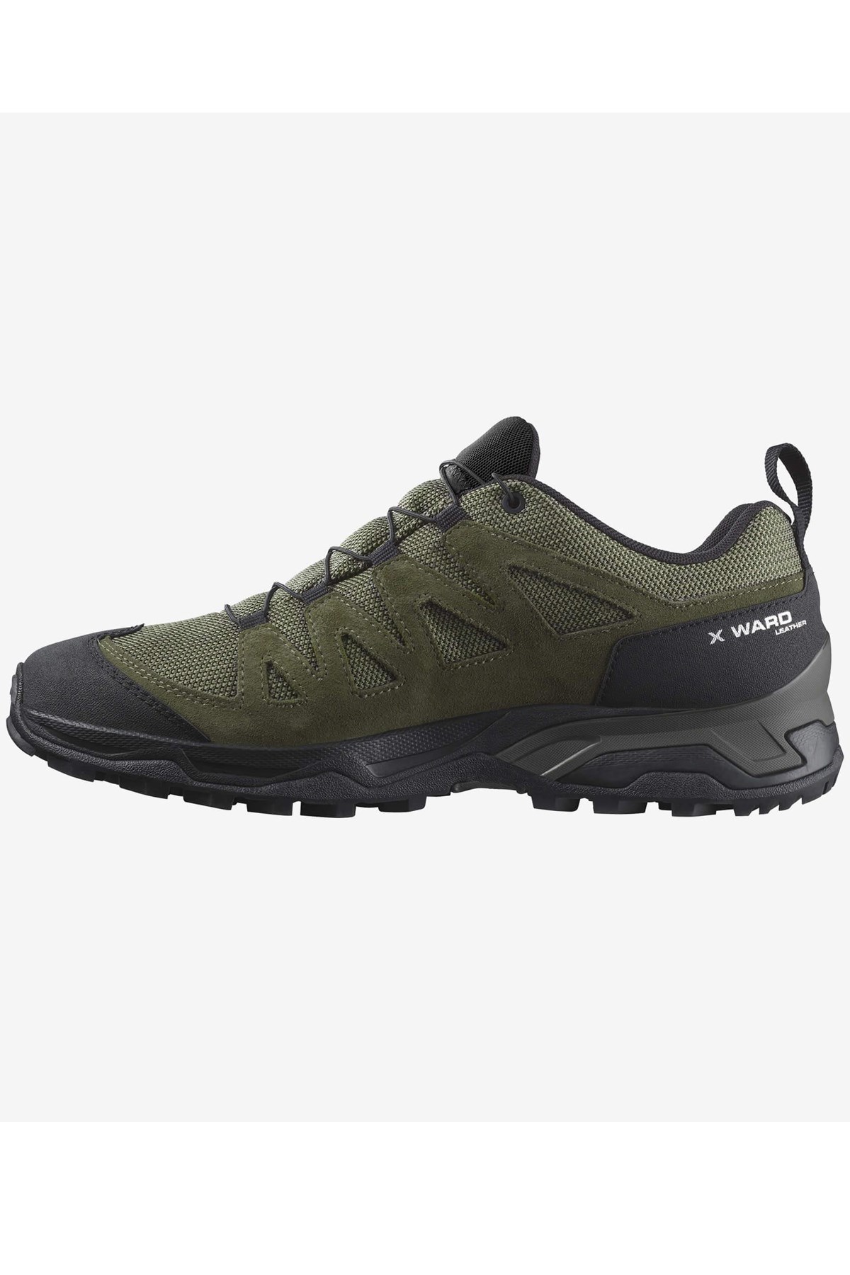Salomon X Ward Leather GTX Erkek Outdoor Ayakkabı L47182200 Haki