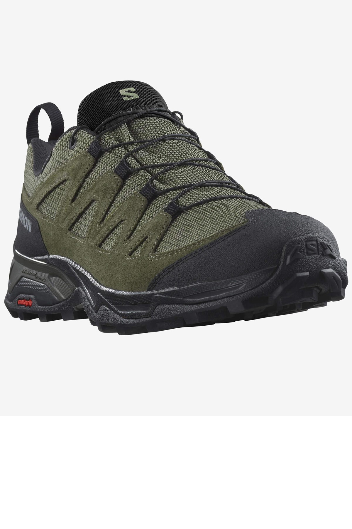 Salomon X Ward Leather GTX Erkek Outdoor Ayakkabı L47182200 Haki
