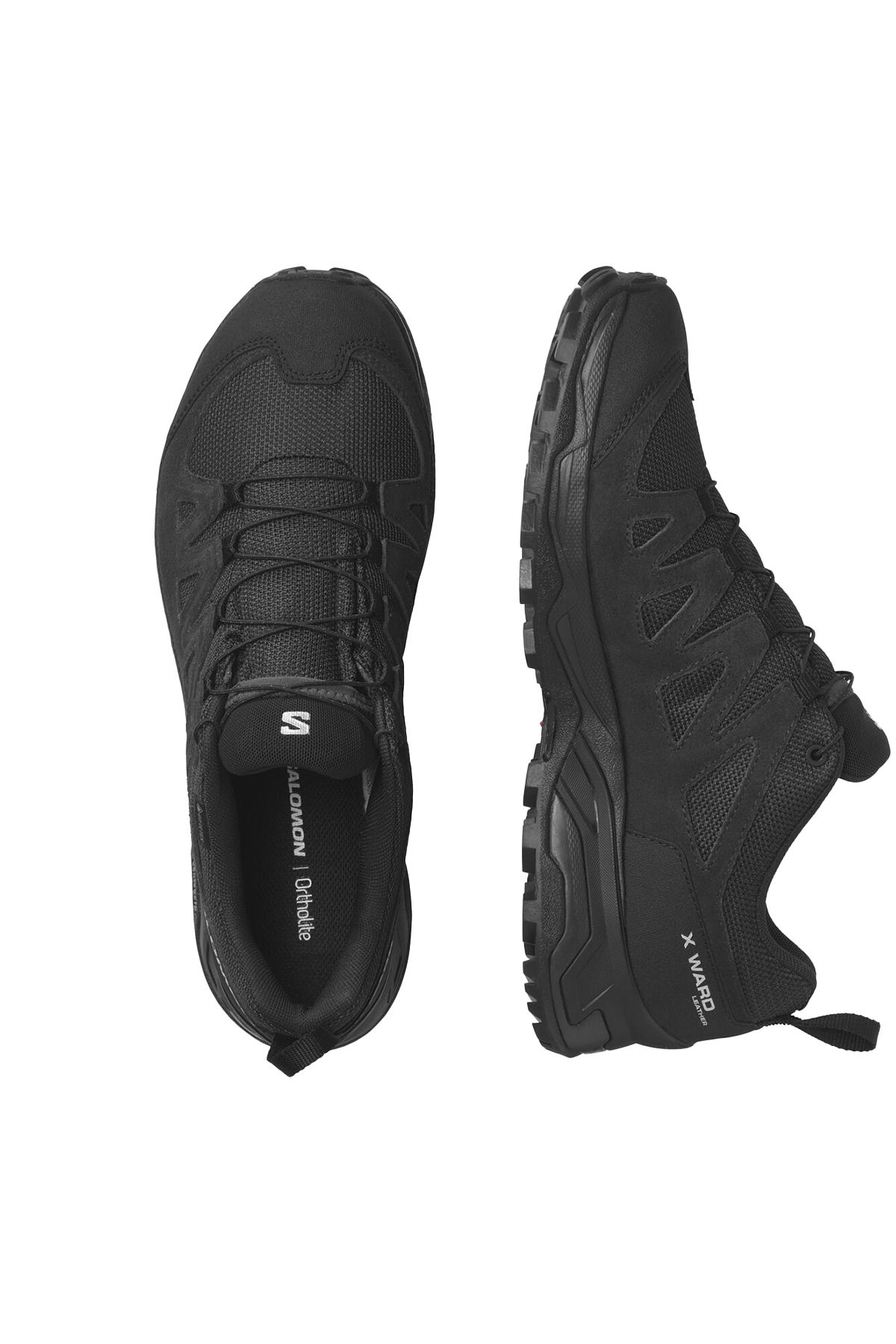 Salomon X Ward Leather GTX Erkek Outdoor Ayakkabı L47182300 Siyah