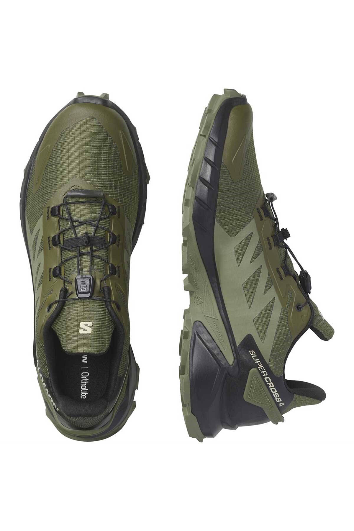 Salomon Supercross 4 Erkek Outdoor Ayakkabı L47205100 Haki