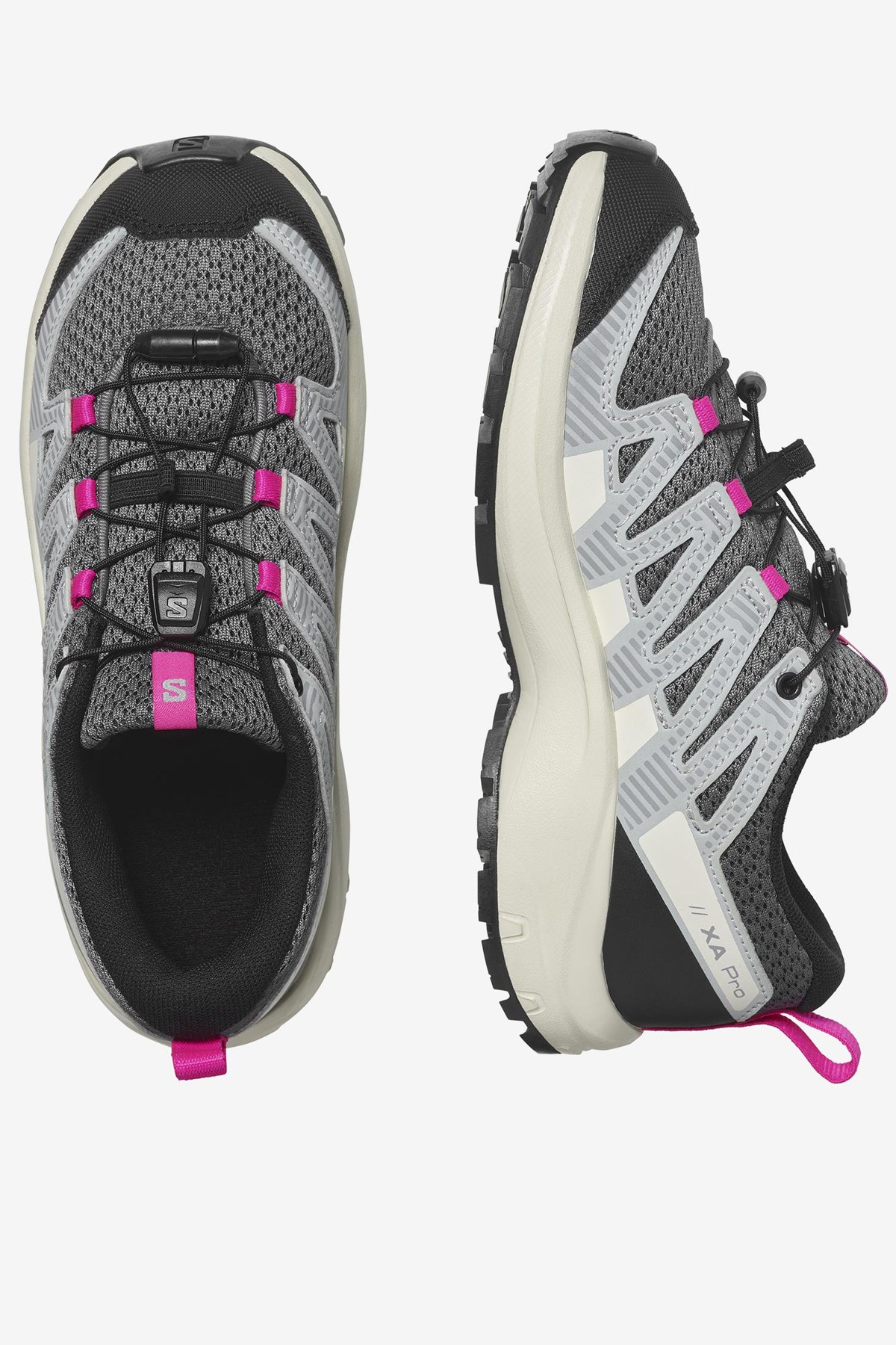 Salomon Xa Pro V8 J Çocuk Outdoor Ayakkabı L47289100 Gri
