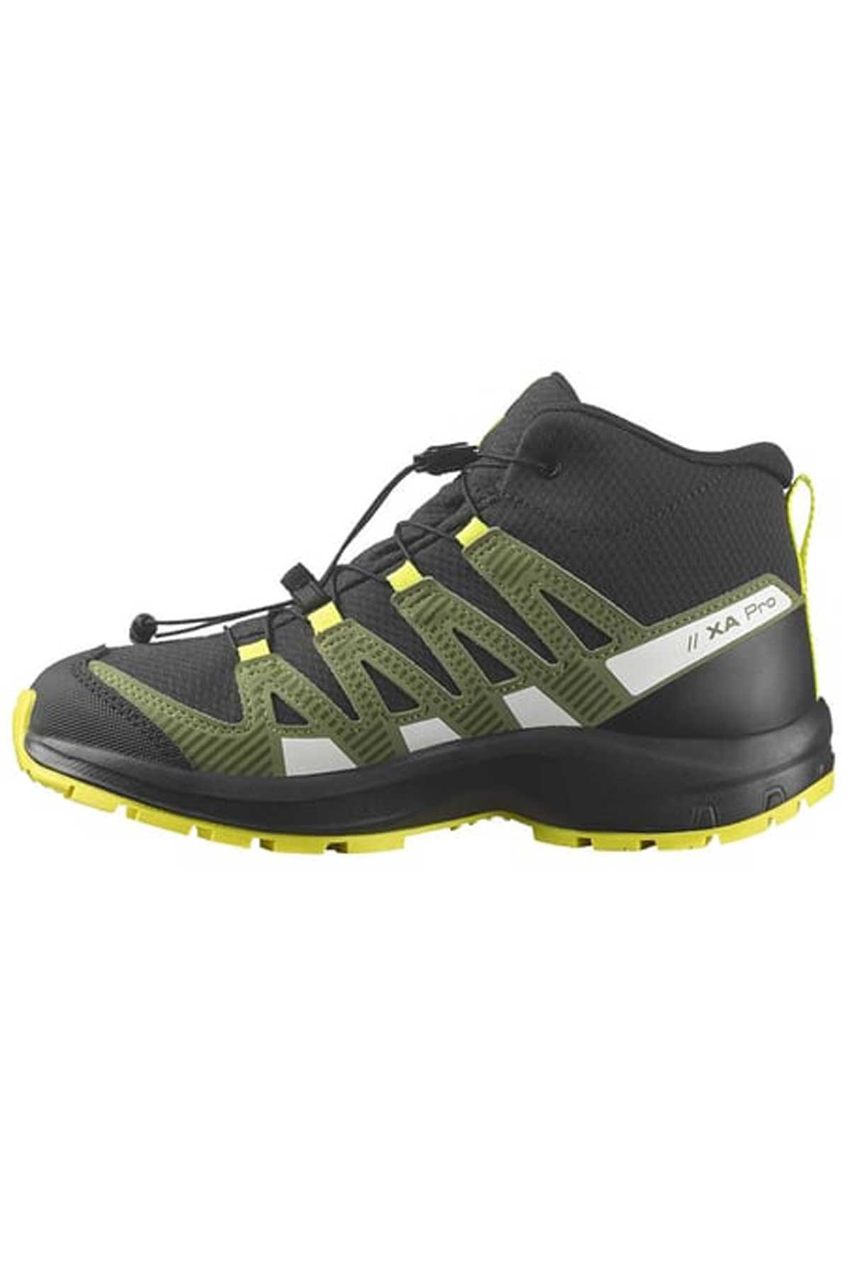 Salomon XA Pro V8 Mid Cswp Junior Outdoor Bot L47289400 Siyah