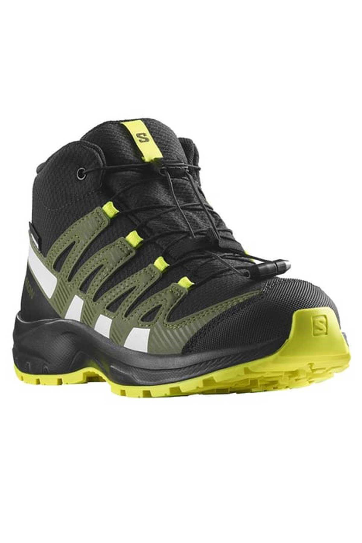 Salomon XA Pro V8 Mid Cswp Junior Outdoor Bot L47289400 Siyah