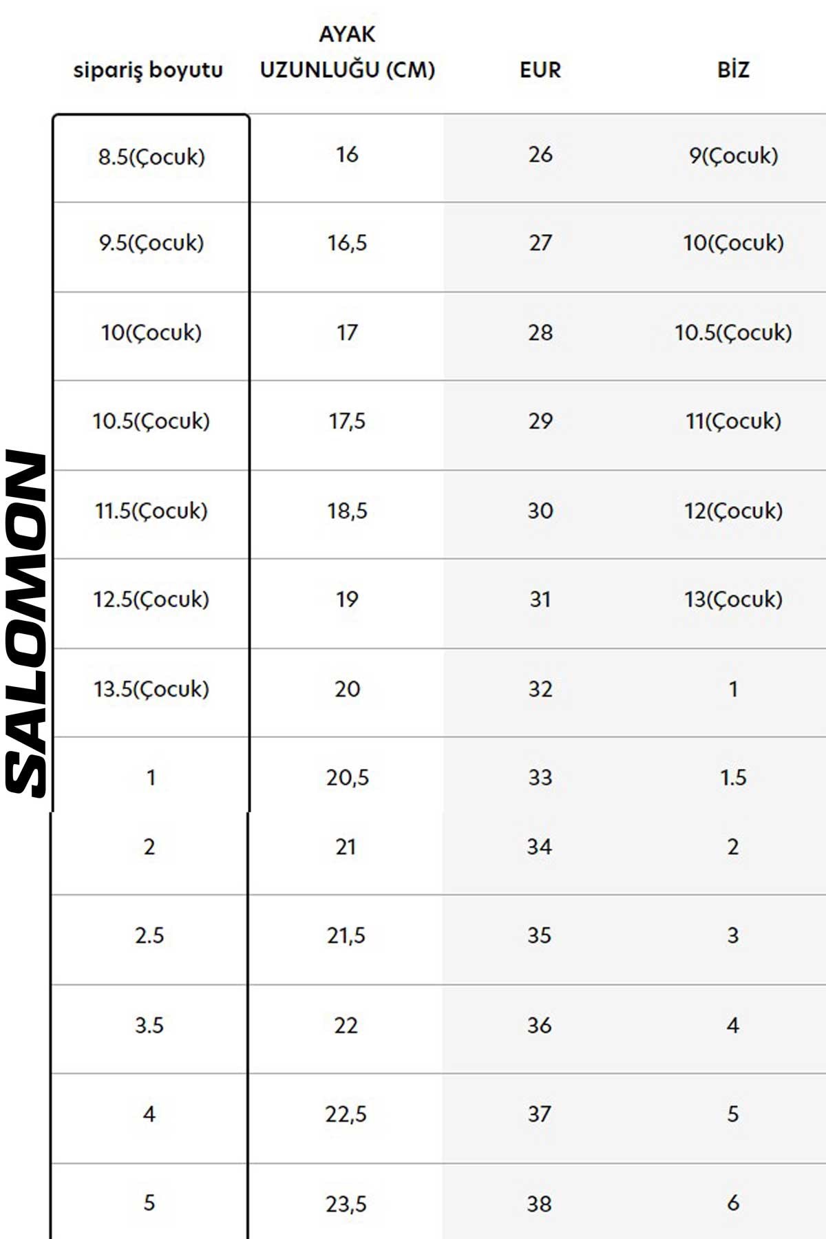 Salomon XA Pro V8 Mid Cswp Junior Outdoor Bot L47289400 Siyah