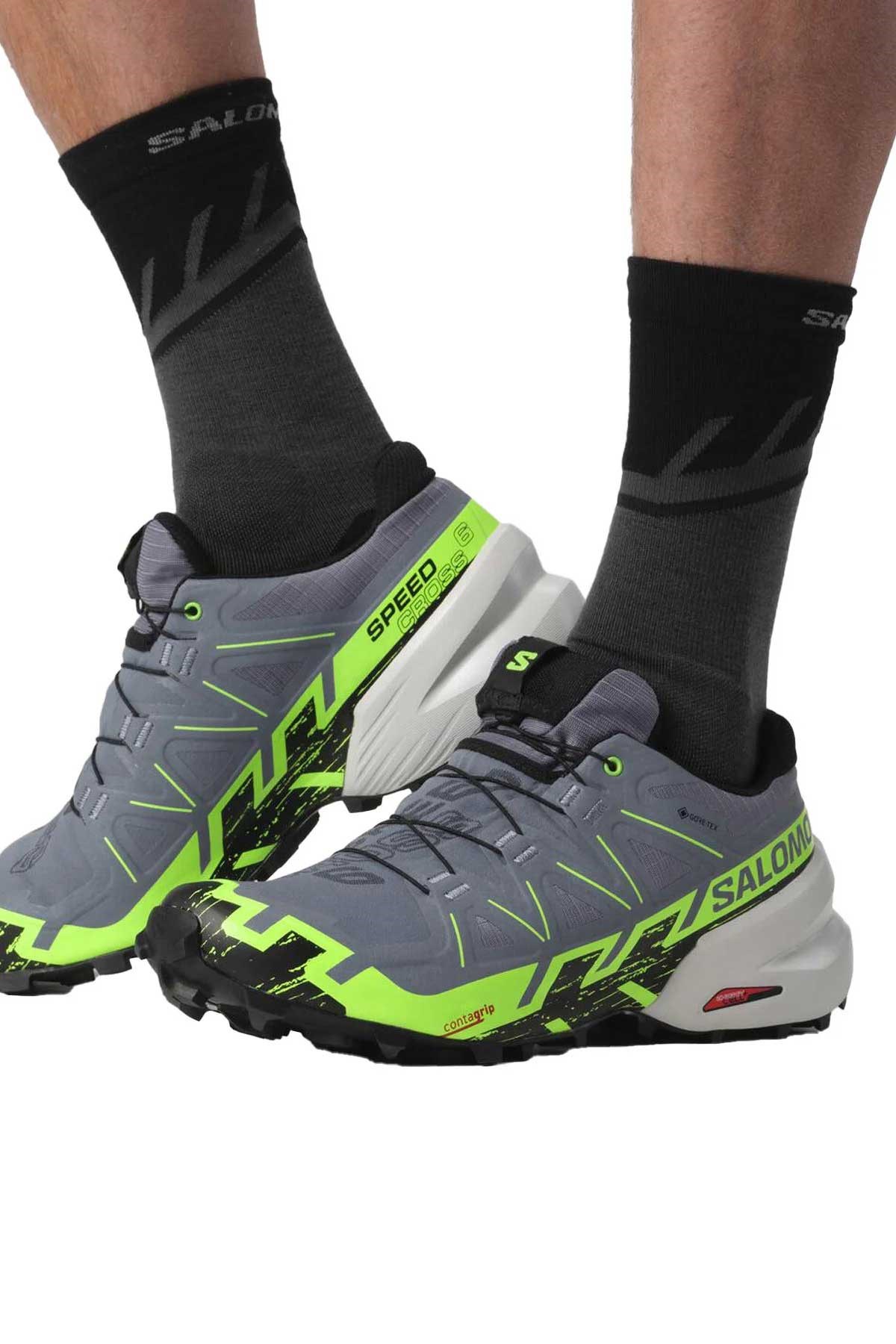 Salomon Speedcross 6 GTX Erkek Outdoor Ayakkabı L47301900 Gri