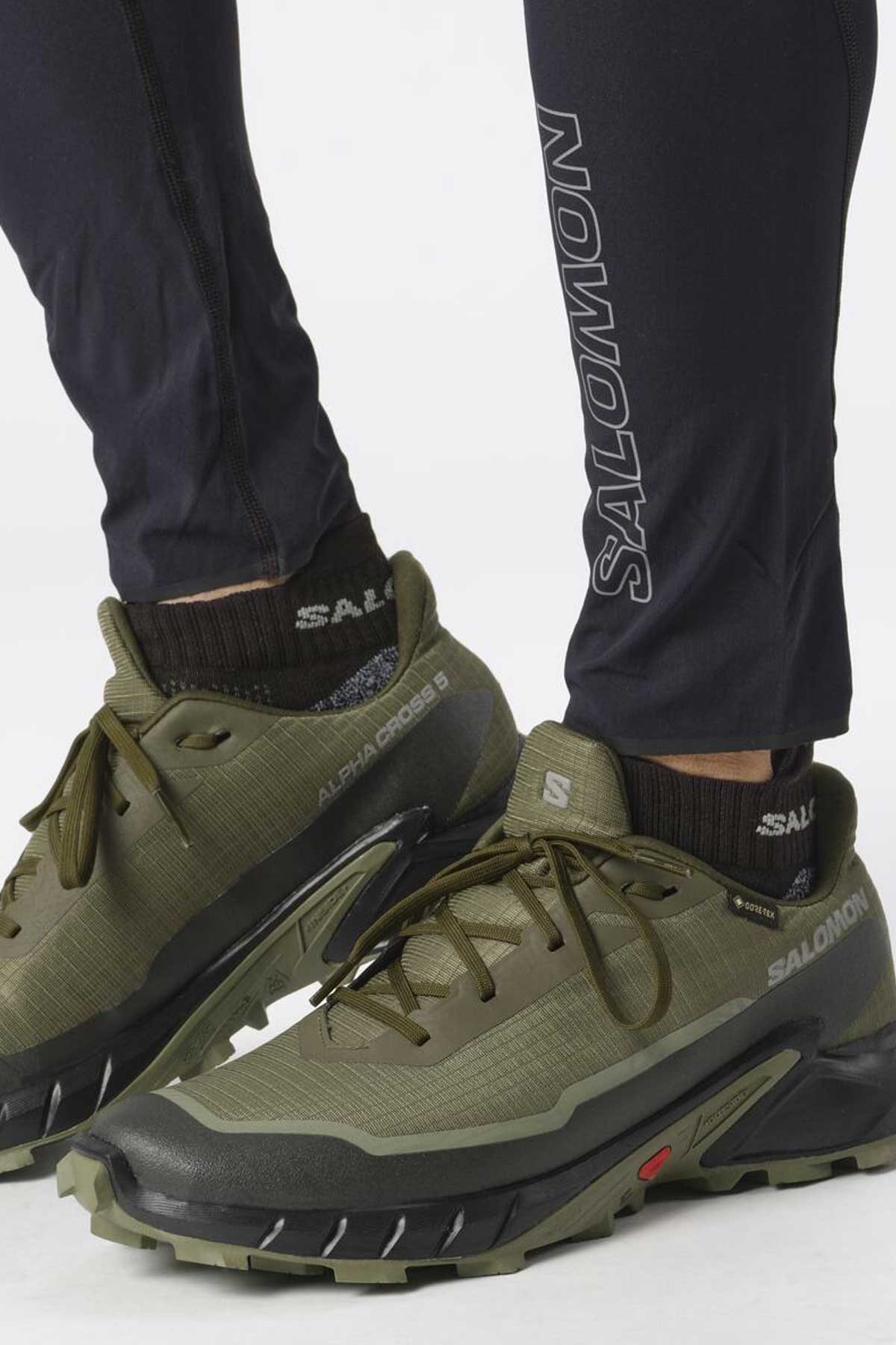 Salomon Alphacross 5 GTX Erkek Outdoor Ayakkabı L47310300 Haki