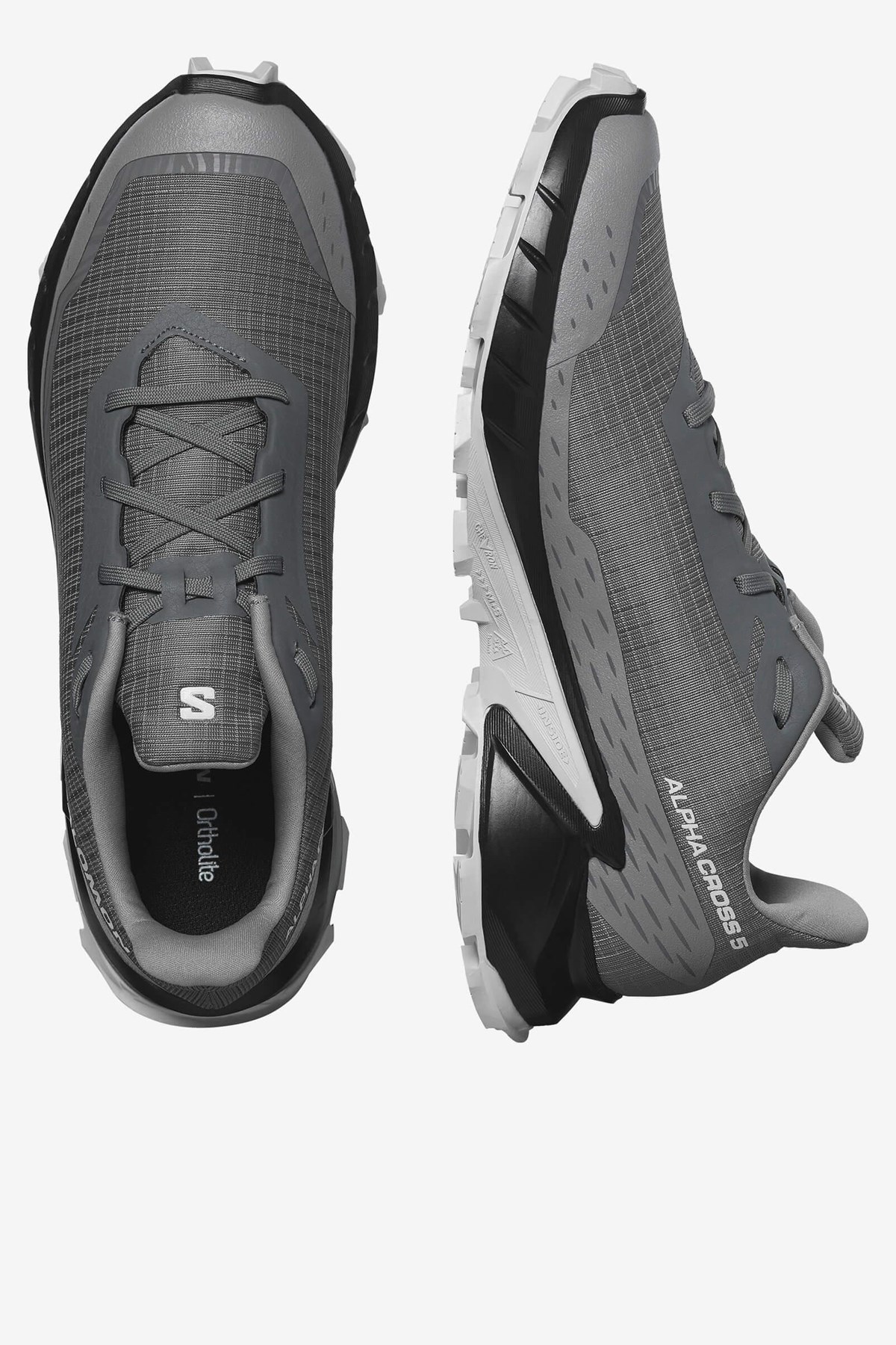 Salomon Alphacross 5 Erkek Outdoor Ayakkabı L47313300 Gri