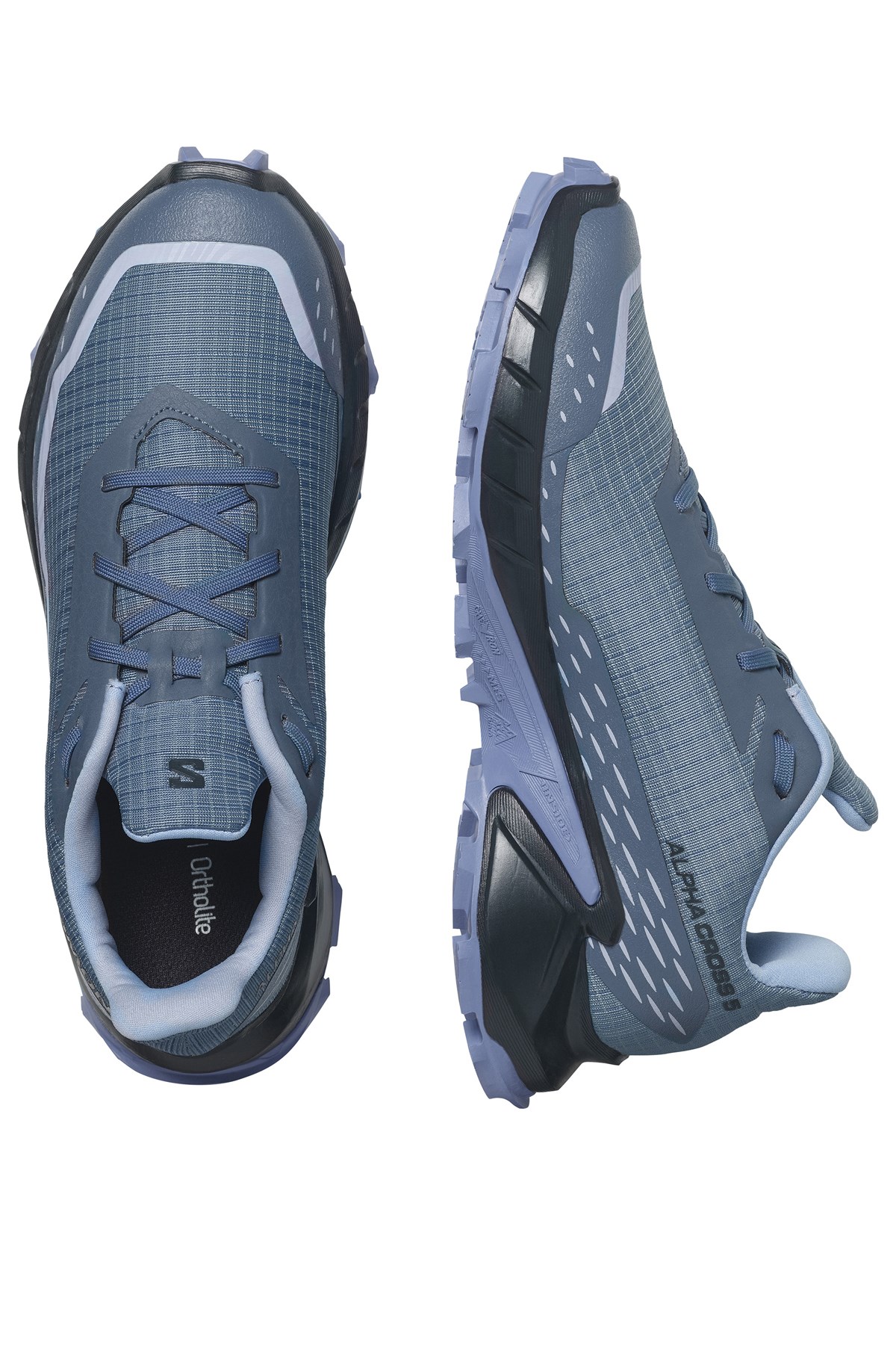Salomon Alphacross 5 W Kadın Outdoor Ayakkabı L47313500 Mavi