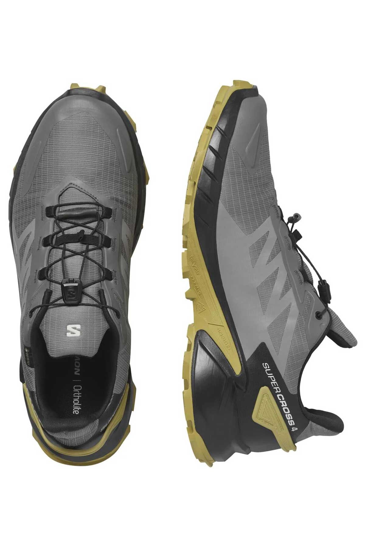 Salomon Supercross 4 GTX Erkek Outdoor Ayakkabı L47317200 Gri
