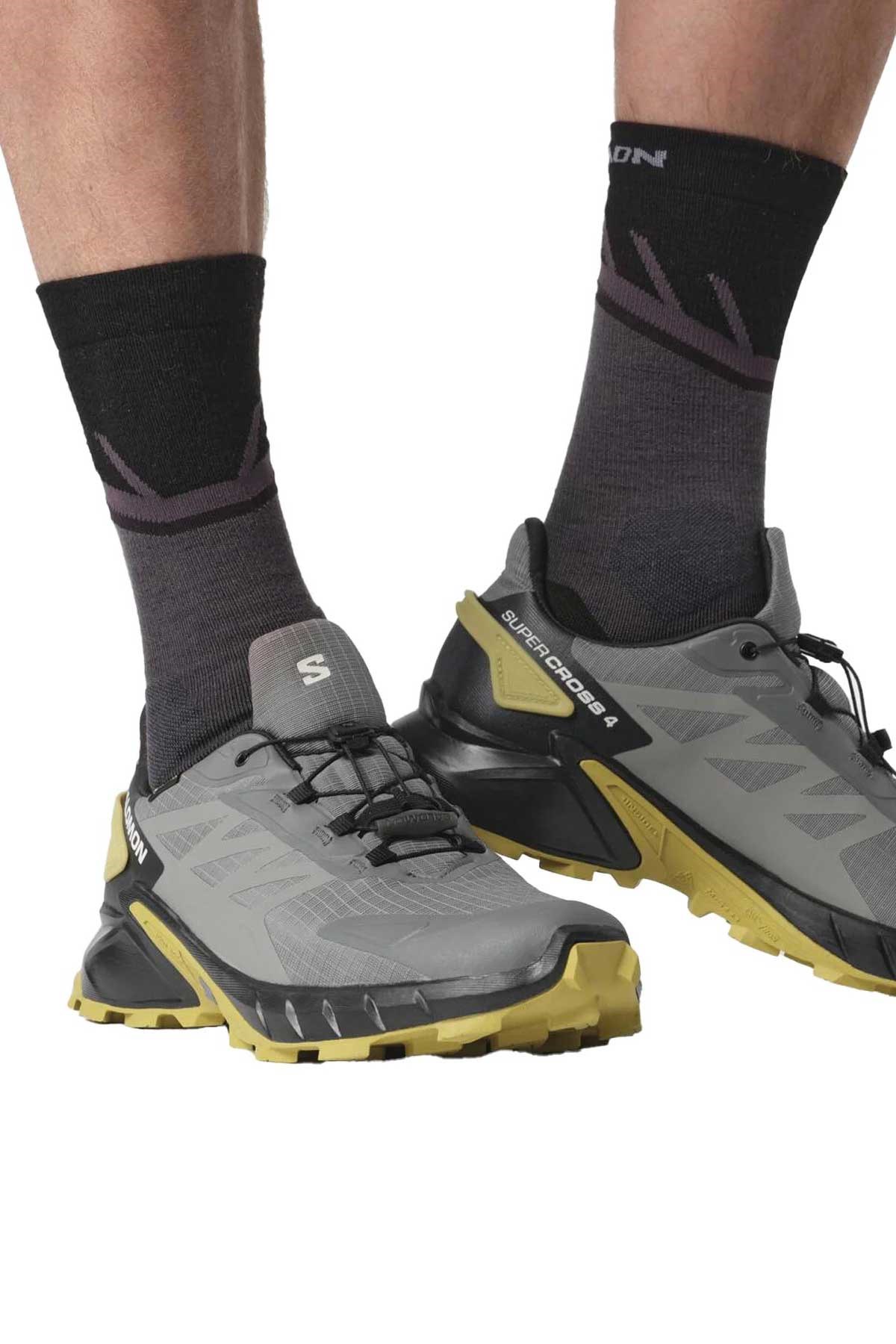 Salomon Supercross 4 GTX Erkek Outdoor Ayakkabı L47317200 Gri