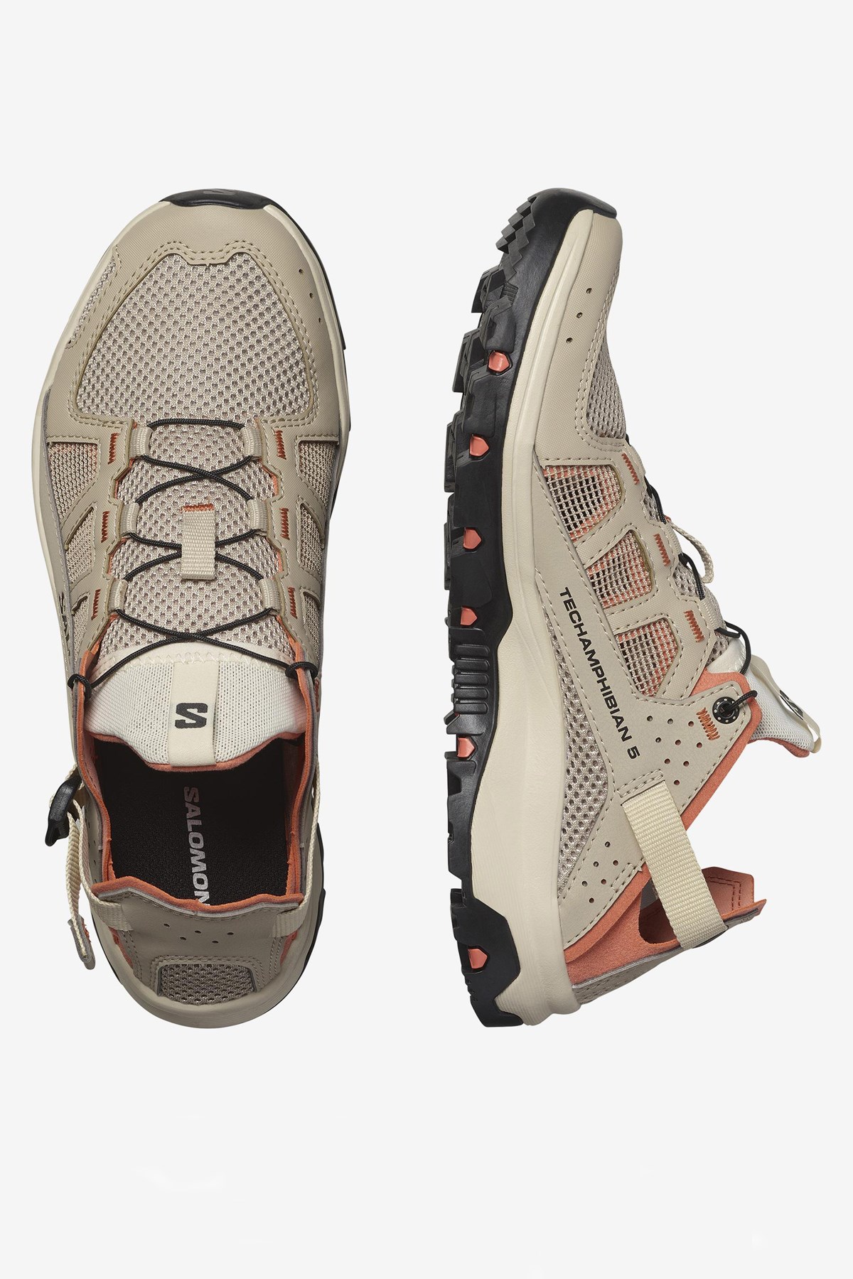 Salomon Techamphibian 5 W Kadın Outdoor Ayakkabı L47432400 Bej
