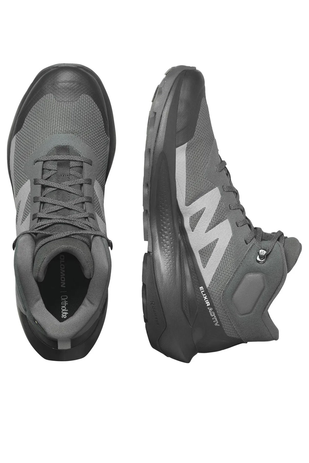 Salomon Elixir Activ Mid Gtx Erkek Bot L47456800 Gri