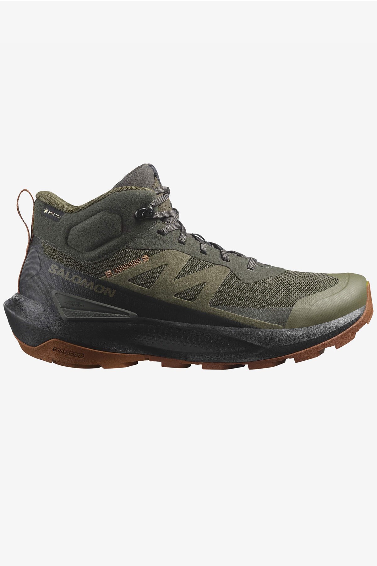 Salomon Elixir Activ Mid Gtx Erkek Bot L47560300 Haki