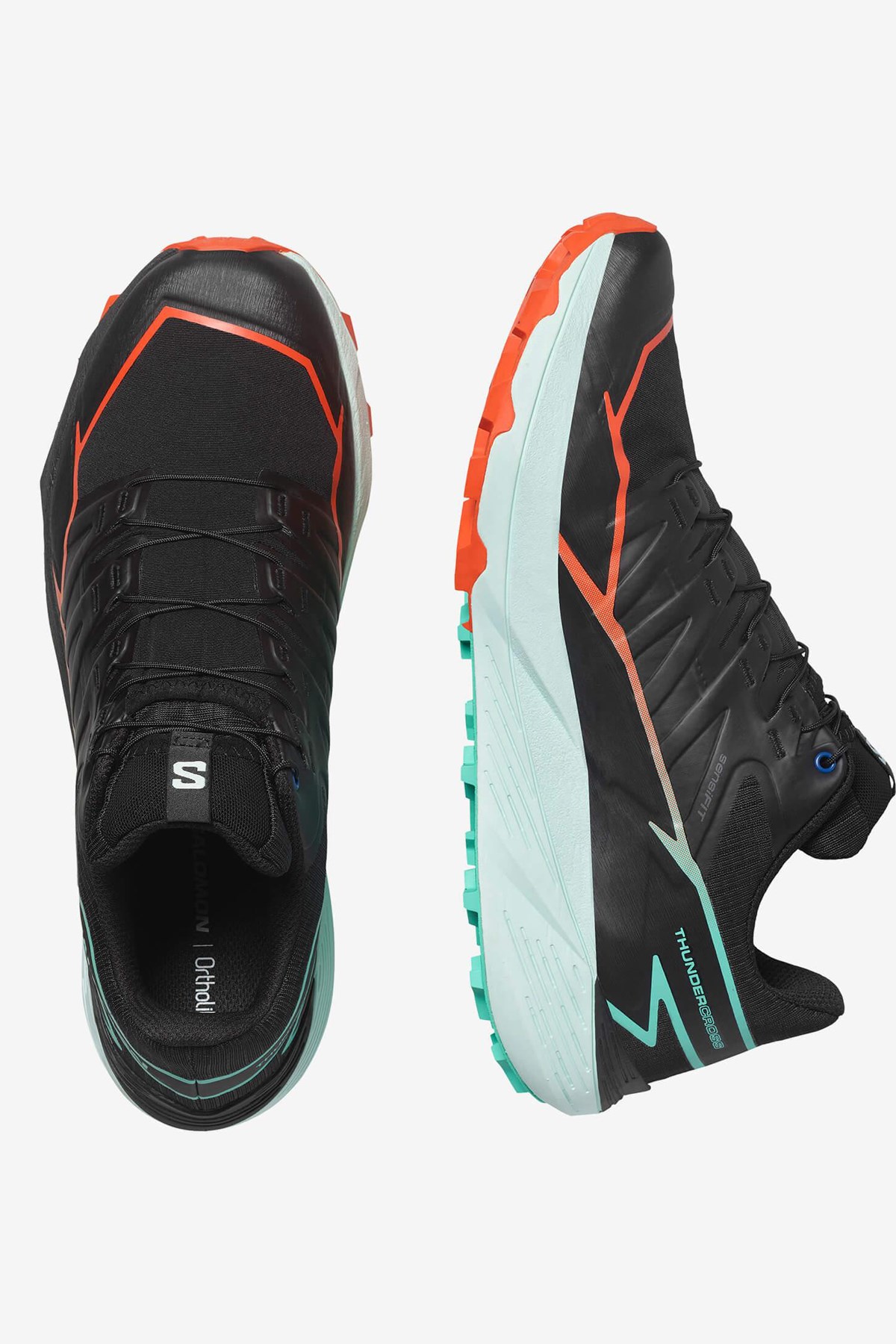 Salomon Thundercross Erkek Patika Koşusu Ayakkabı Siyah