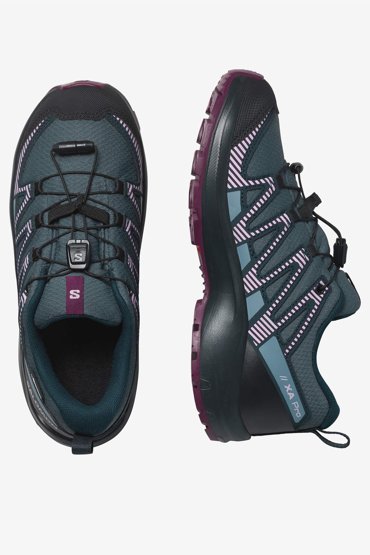 Salomon Xa Pro V8 Cswp J Çocuk Outdoor Ayakkabı L47568100 Antrasit