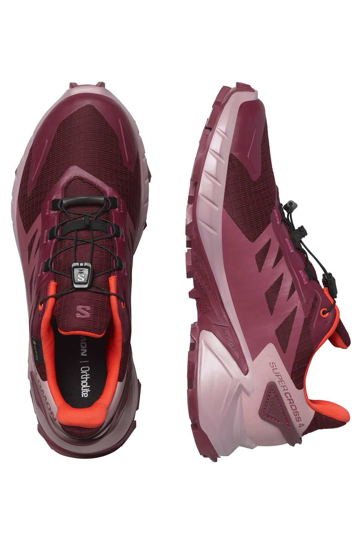 Salomon Supercross 4 Gtx Kadın Patika Koşusu Ayakkabısı L47594500 Bordo