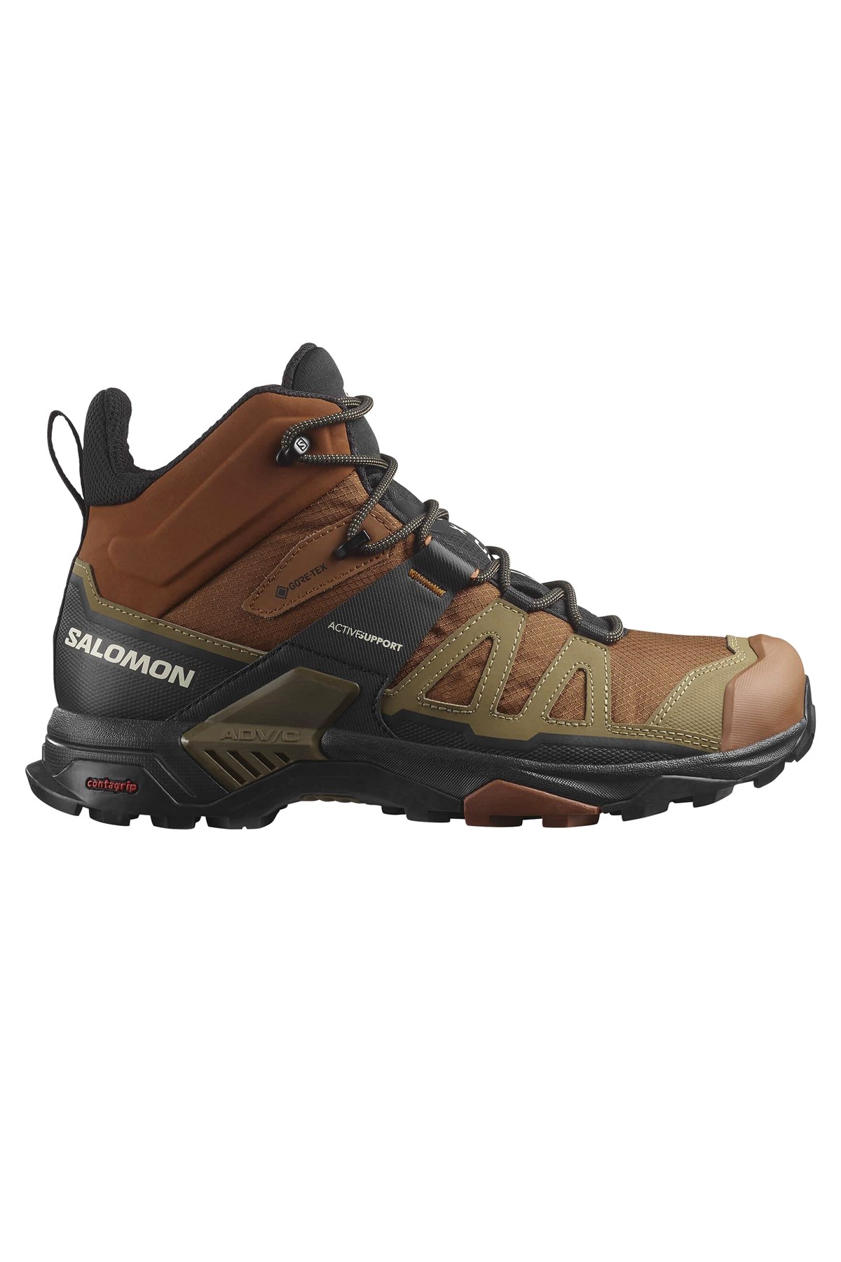 Salomon X Ultra 4 Mid Gtx Erkek Bot L47685400 Kahverengi