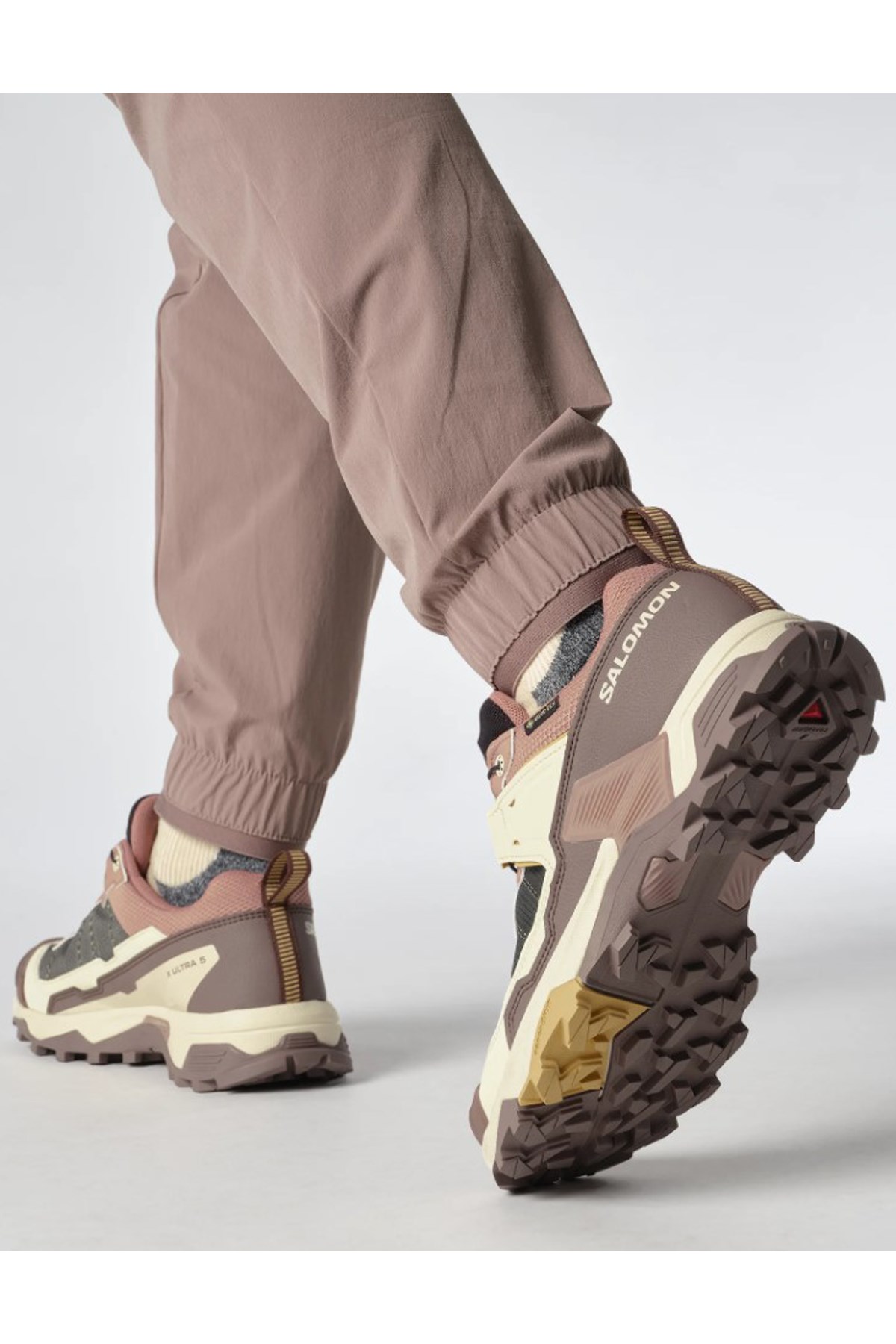 Salomon X Ultra 5 Gore-Tex Kadın Outdoor Ayakkabı L47726000 Kahverengi