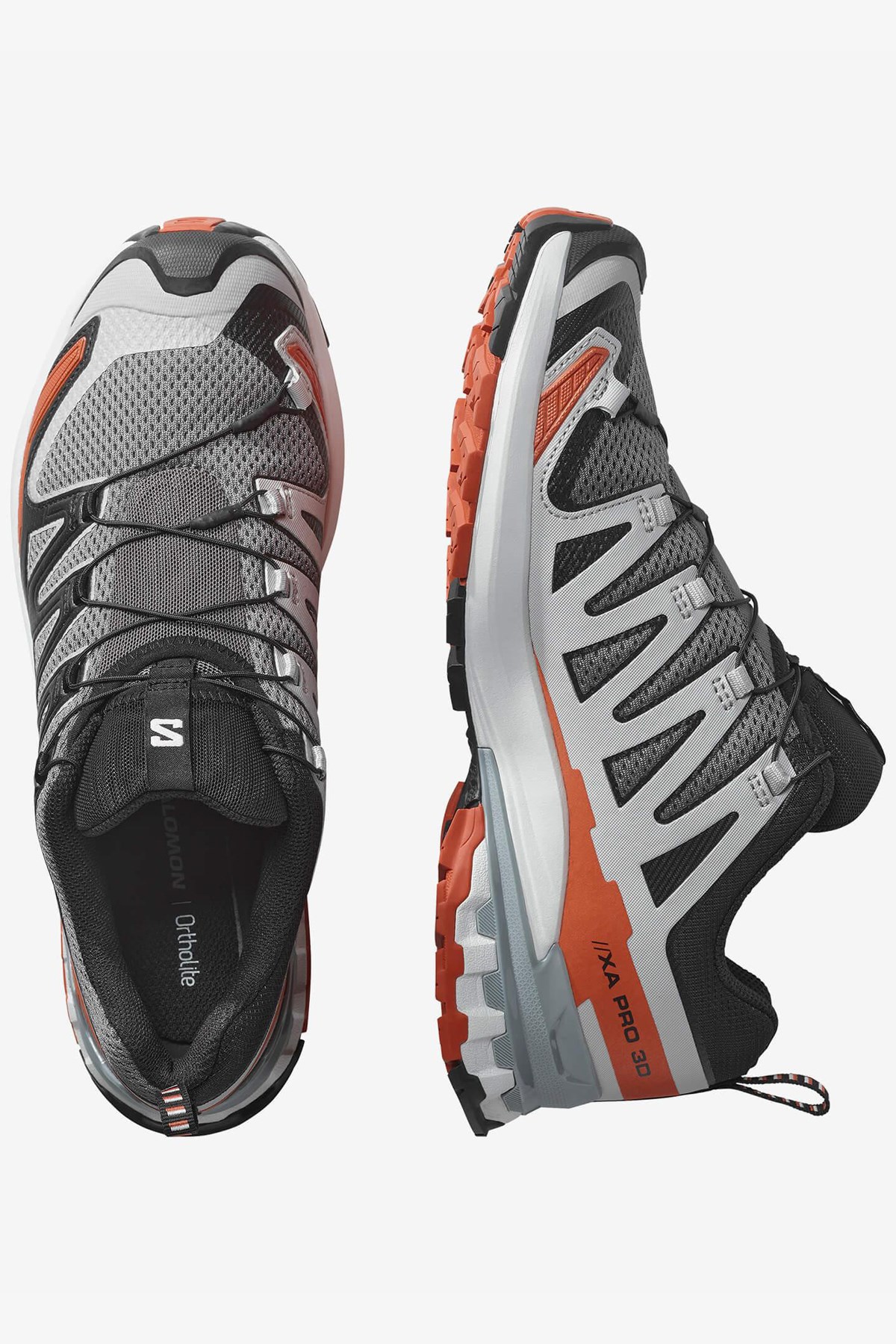 Salomon Xa Pro 3D V9 Erkek Patika Koşusu Ayakkabı L47747600 Gri