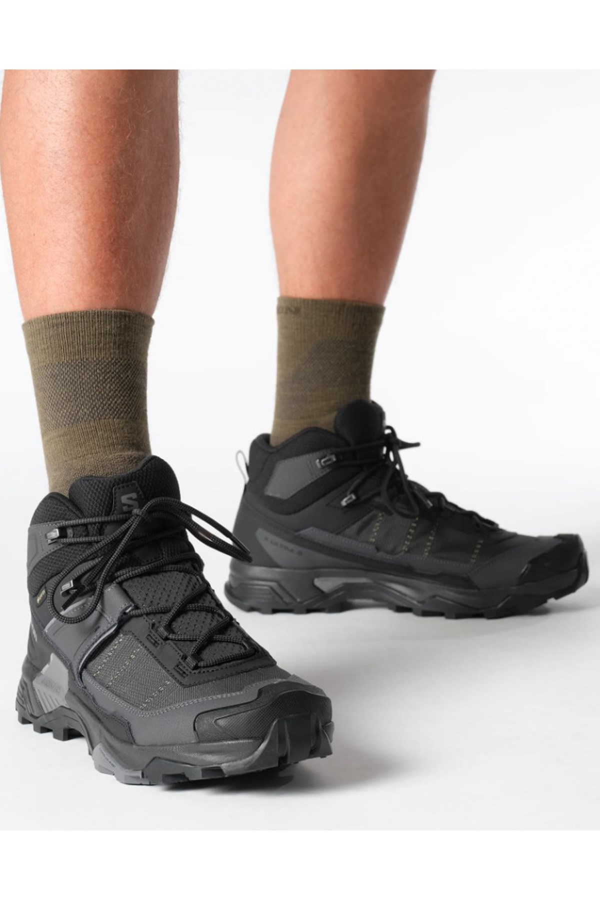 Salomon X Ultra 5 Mıd Gore-Tex Erkek Outdoor Bot L47754200 Siyah